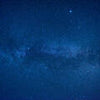 Fototapete Blau Nachthimmel Sternen Milchstraße M4936