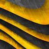 Fototapete Welle gelb schwarz M6782