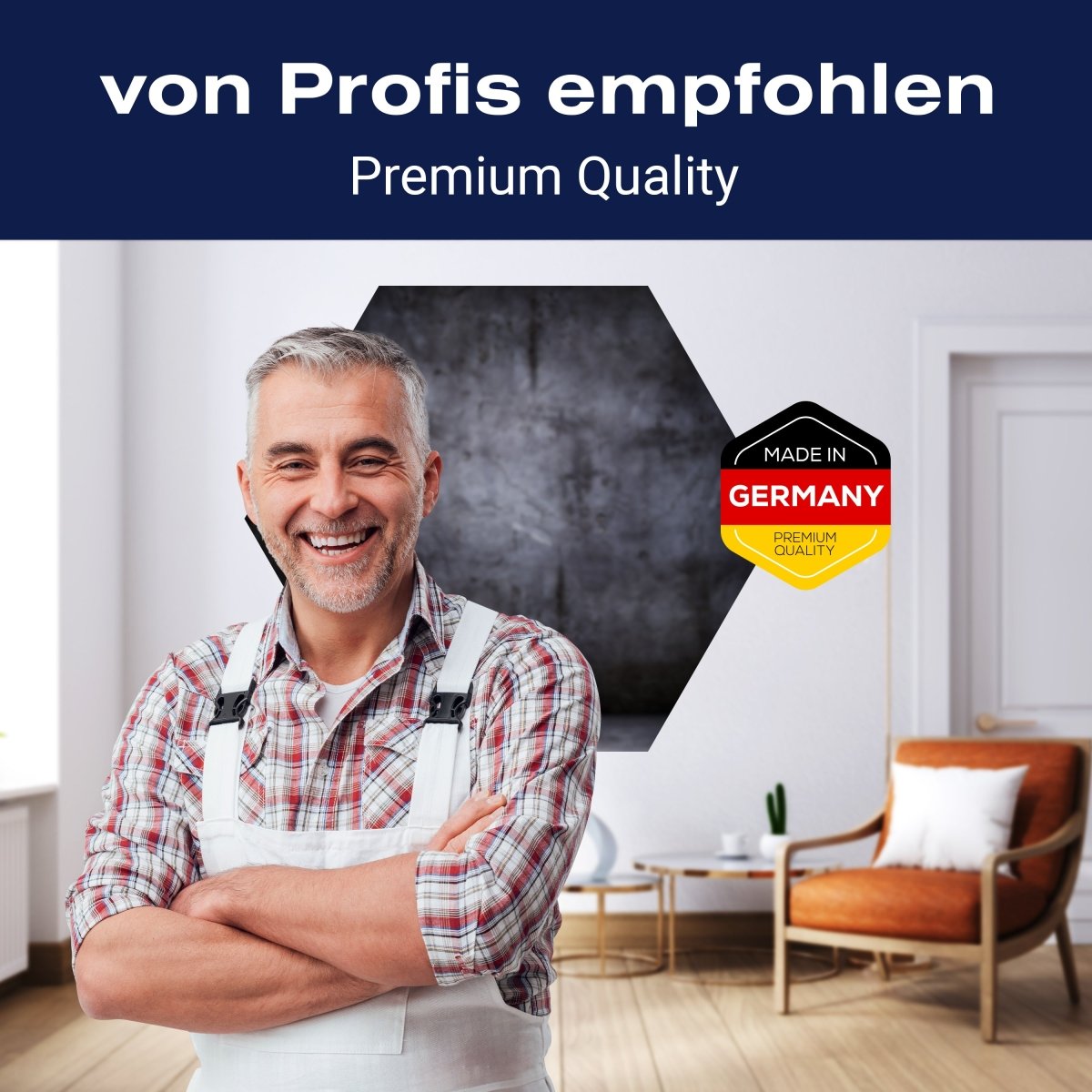 Hexagon-Fototapete dunkle Steinwand M0003 - Bild 5 Hexagon-Fototapete dunkle Steinwand M0003 - Bild 5