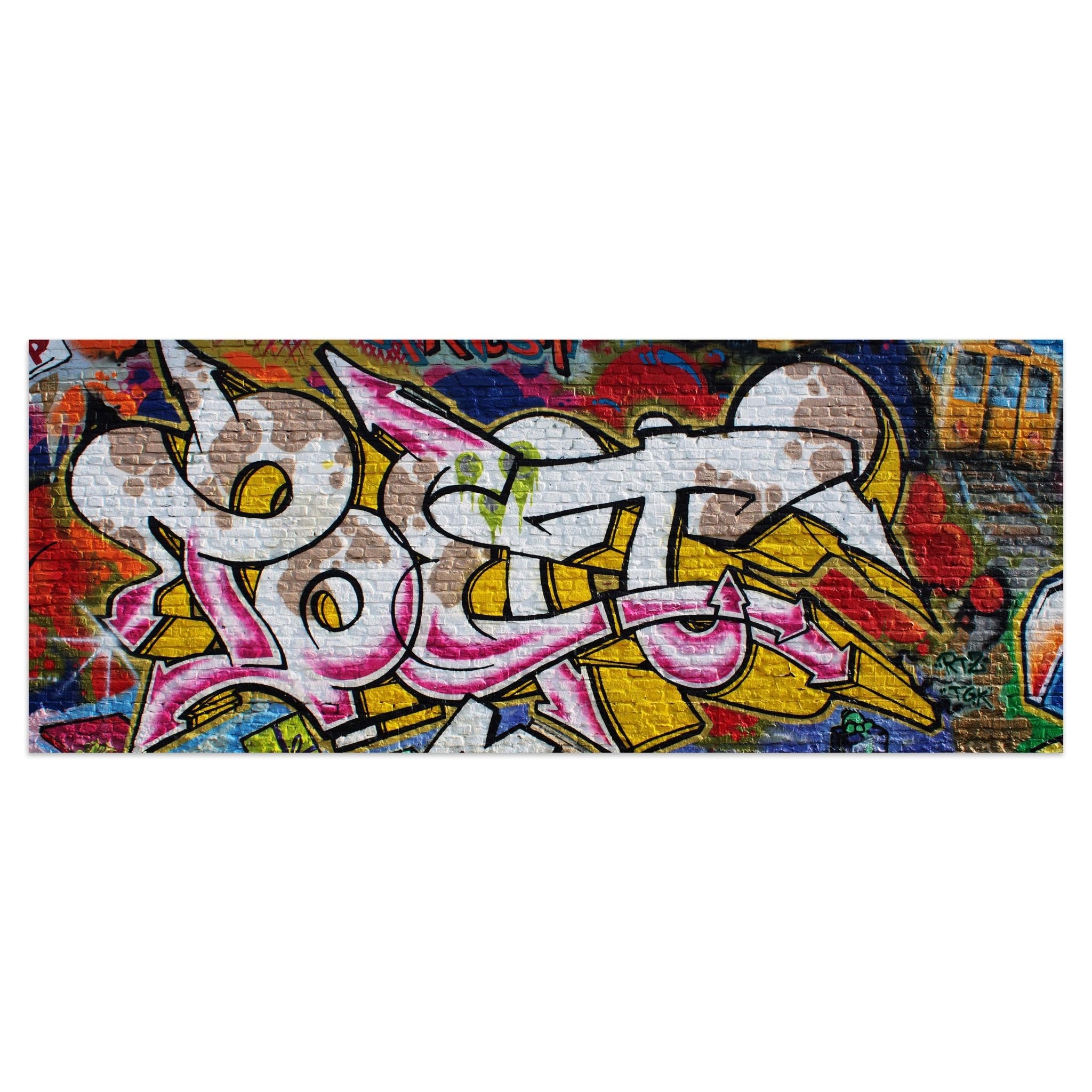 Leinwandbild Graffiti Poet M0007 kaufen - Bild 1