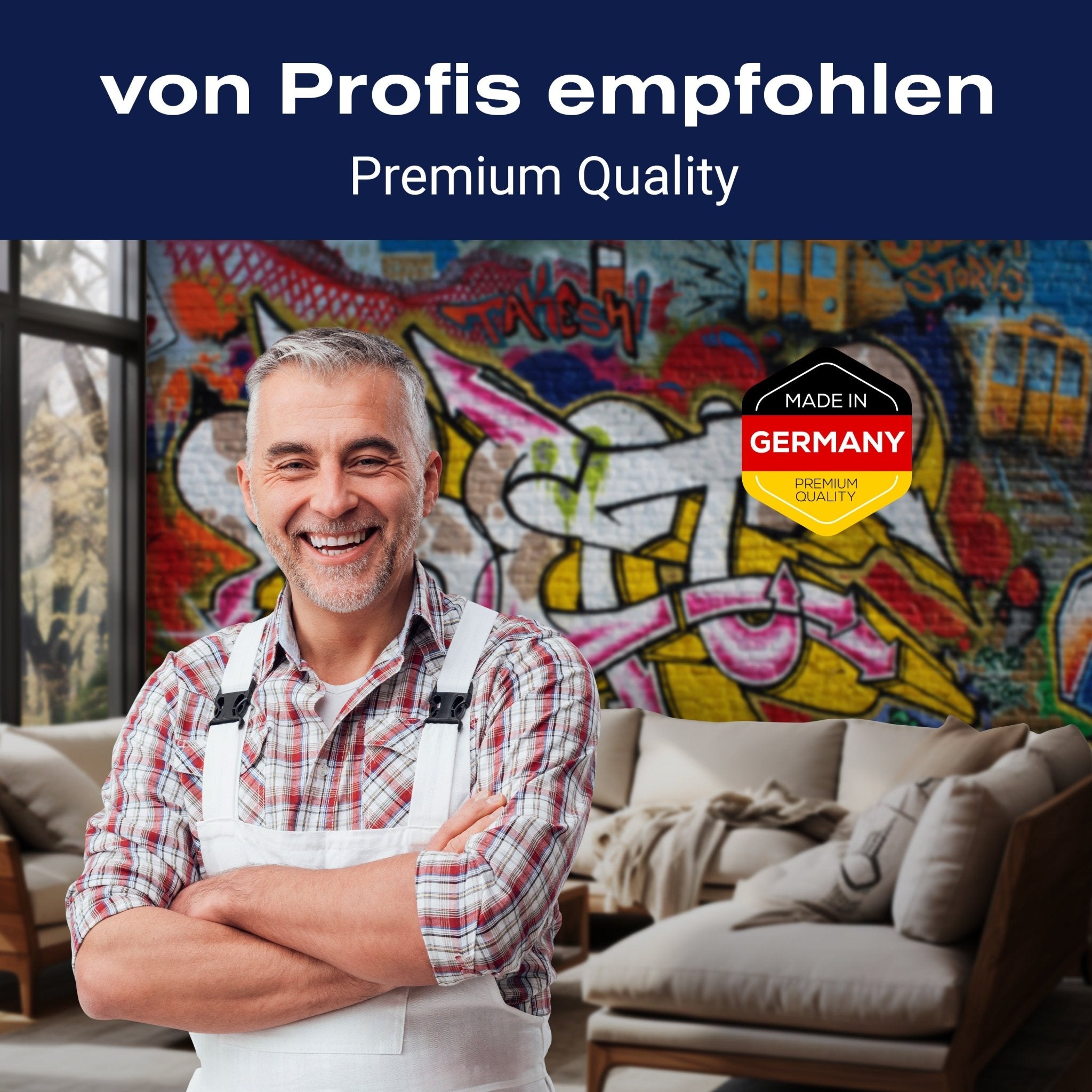 Fototapete Graffiti streetart Poet M0007 - Bild 5 Fototapete Graffiti streetart Poet M0007 - Bild 5