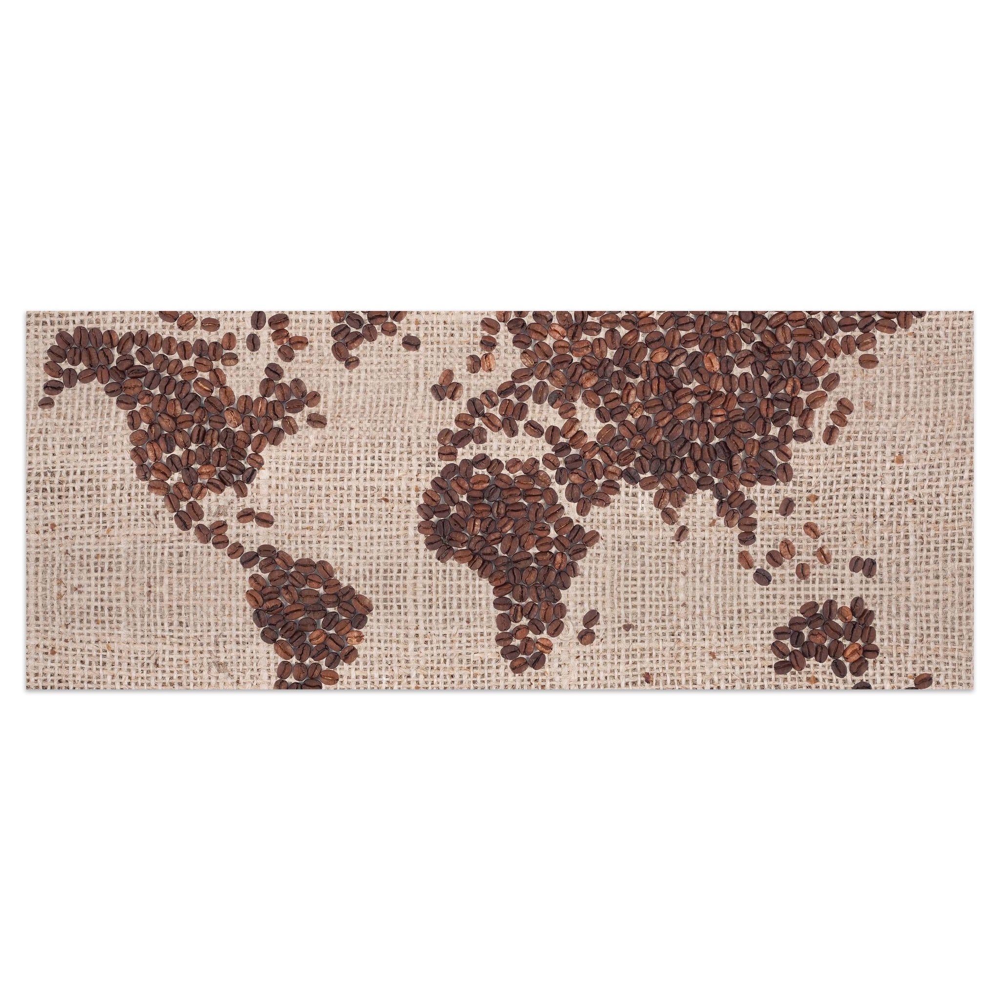 Leinwandbild Weltkarte Kaffee M0012 kaufen - Bild 1