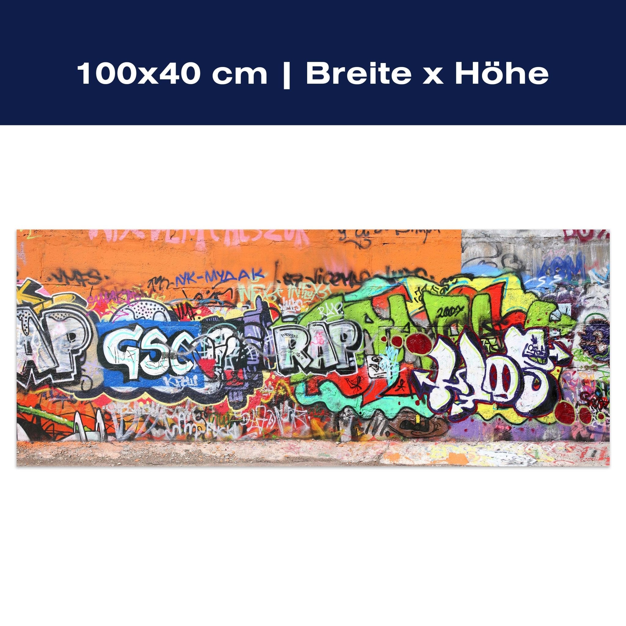 Leinwandbild Graffiti 1 M0025 Leinwandbild Graffiti 1 M0025