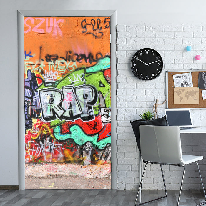 Türtapete Graffiti 1 M0025 - Bild 1 Türtapete Graffiti 1 M0025 - Bild 1