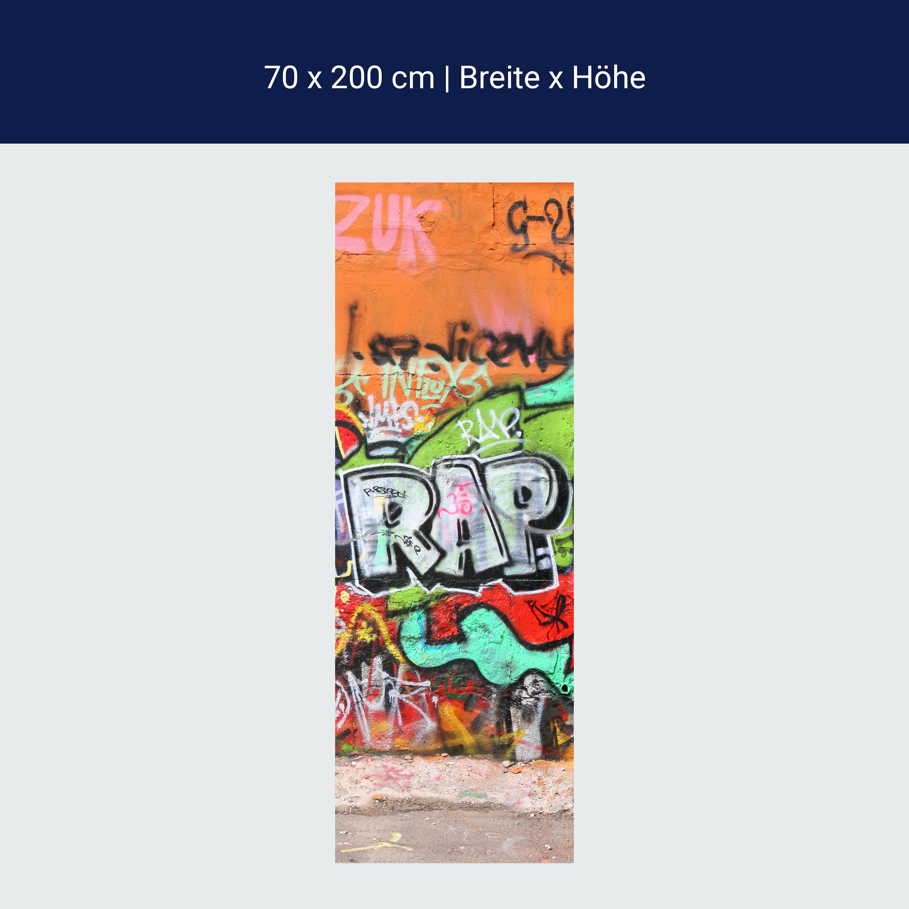 Türtapete Graffiti 1 M0025 Türtapete Graffiti 1 M0025