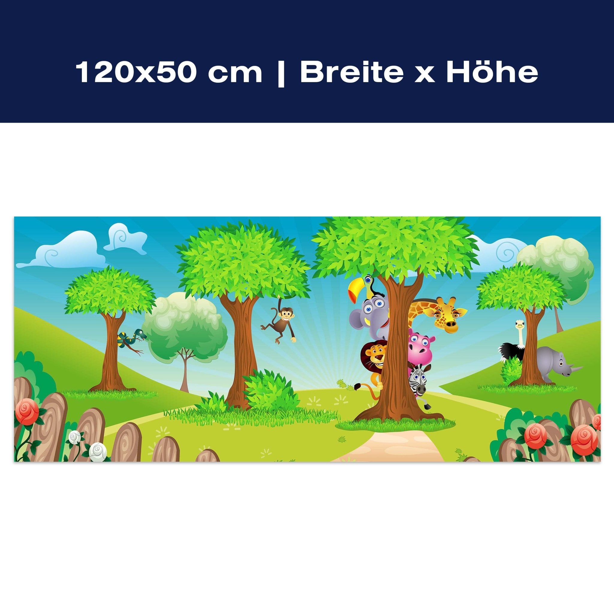 Leinwandbild Tierbaum M0033 Leinwandbild Tierbaum M0033
