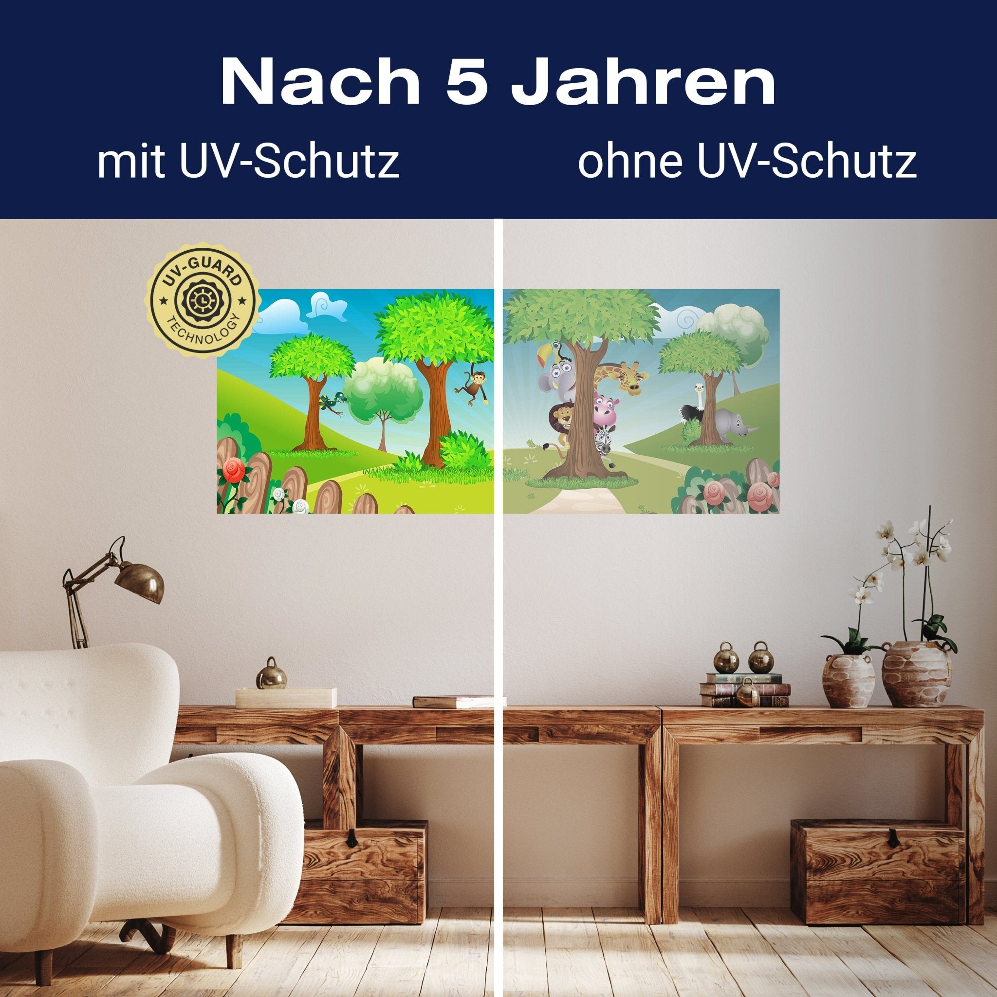 Leinwandbild Tierbaum M0033 kaufen - Bild 9 Leinwandbild Tierbaum M0033 kaufen - Bild 9