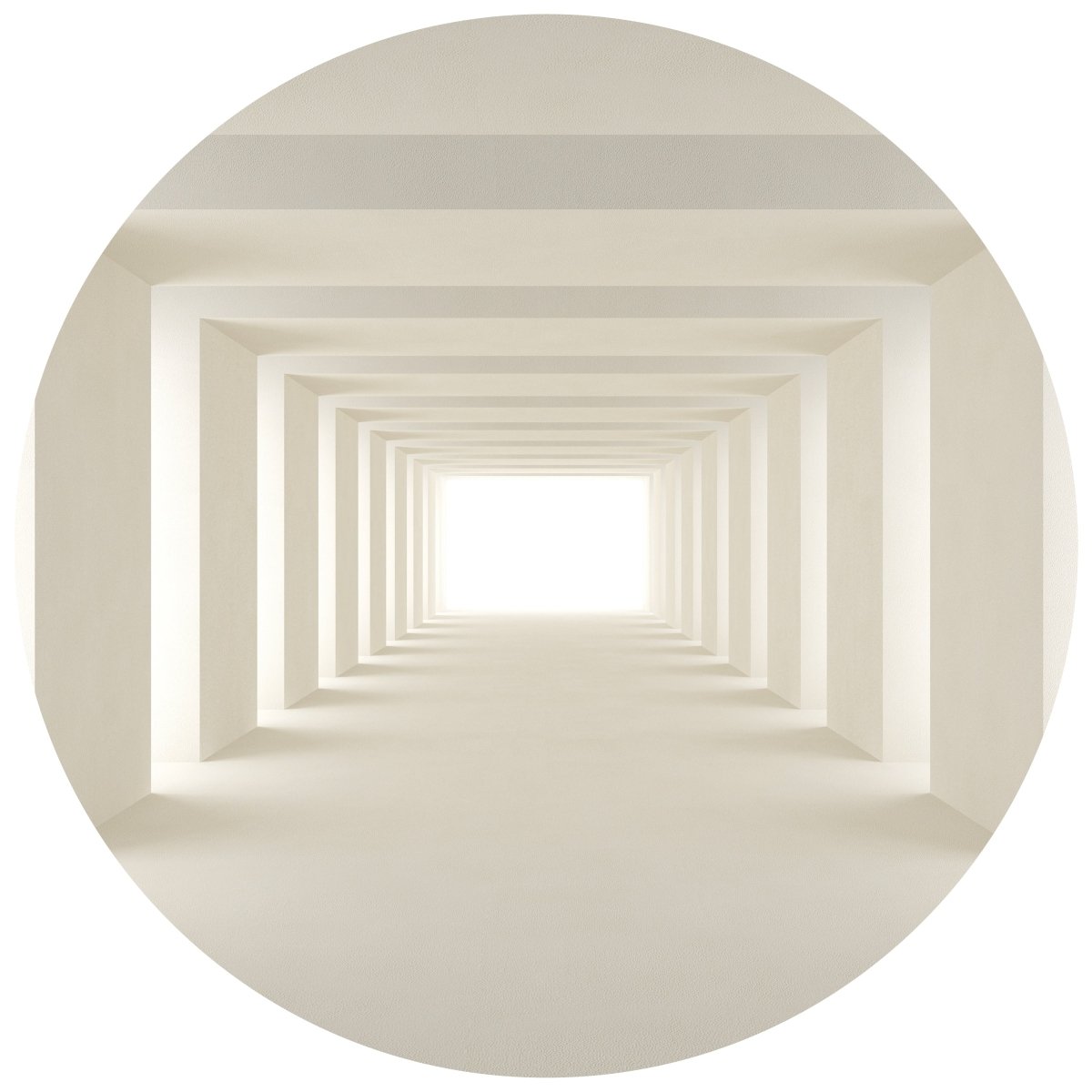 Runde Fototapete heller Tunnel M0036 - Bild 11 Runde Fototapete heller Tunnel M0036 - Bild 11