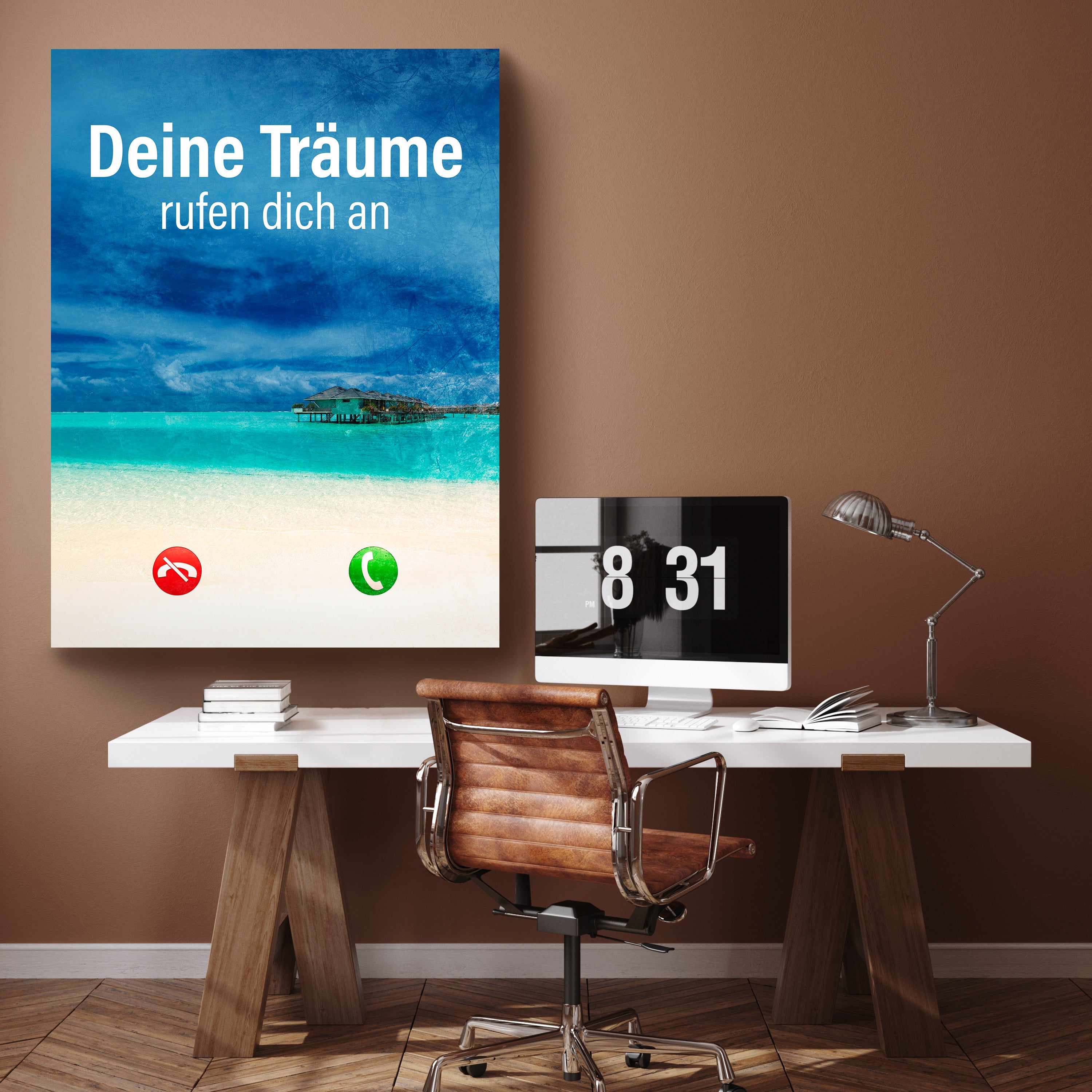 Leinwandbild Motivation, Hochformat, Träume Anruf M0039 kaufen - Bild 2 Leinwandbild Motivation, Hochformat, Träume Anruf M0039 kaufen - Bild 2