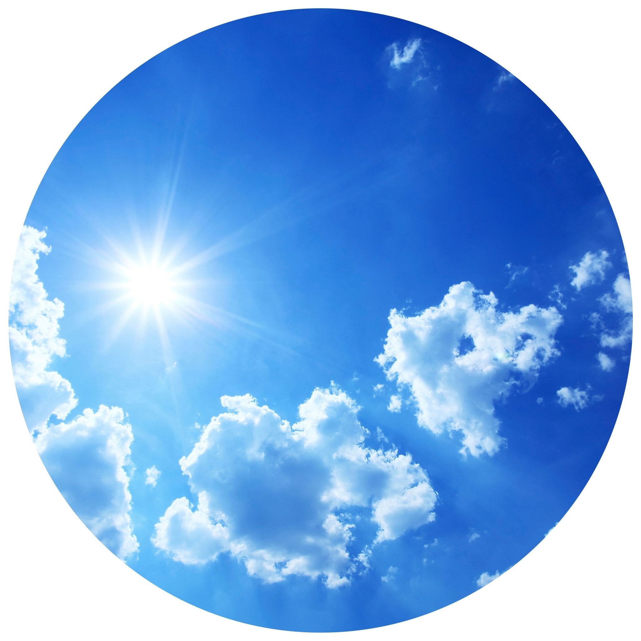 Runde Fototapete Sommerhimmel M0044 - Bild 11 Runde Fototapete Sommerhimmel M0044 - Bild 11