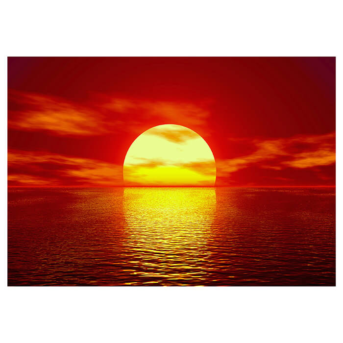 Fototapete Sonnenuntergang Meer 1 M0048 - Bild 2 Fototapete Sonnenuntergang Meer 1 M0048 - Bild 2