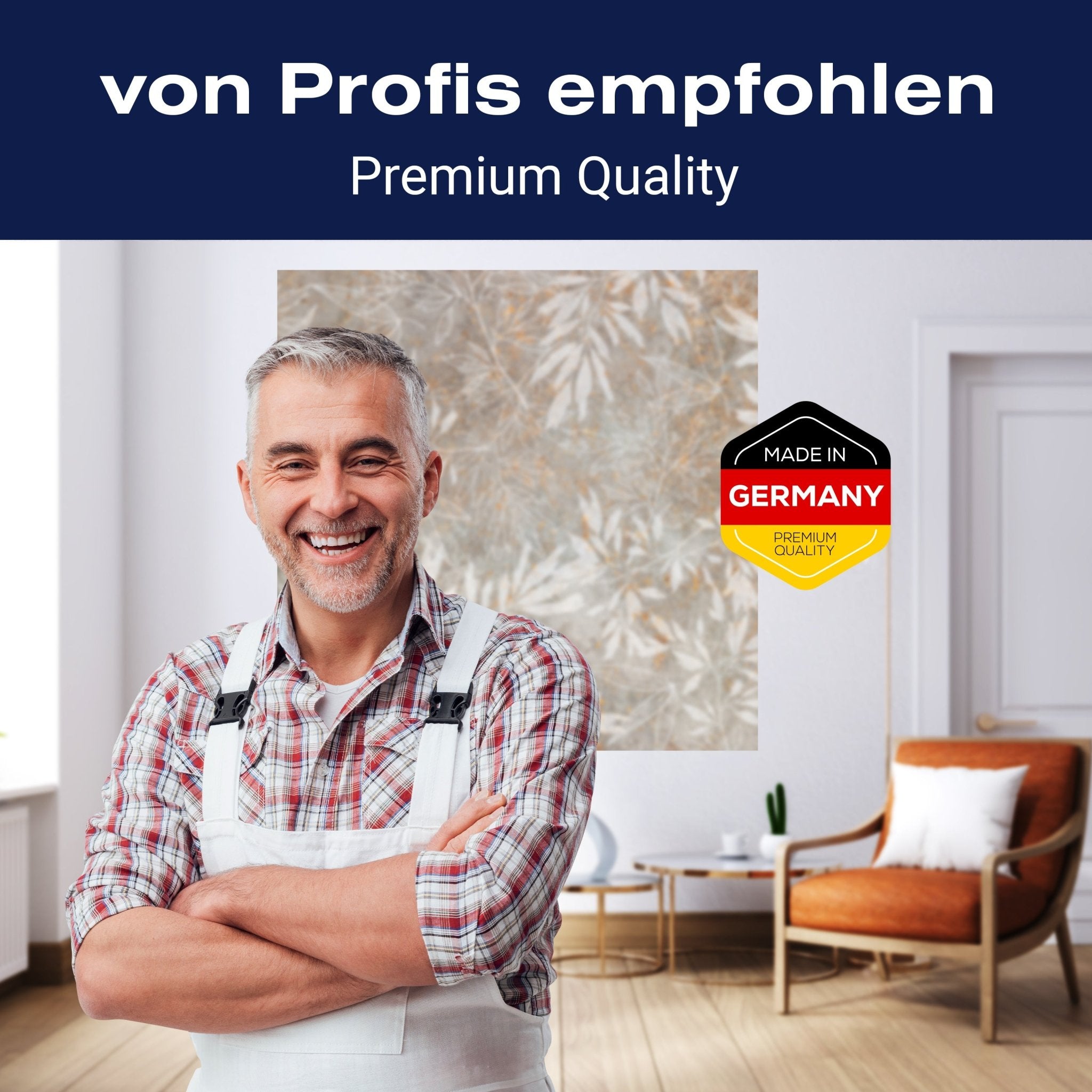 Quadratische Fototapete Vintage Blätter M0049 - Bild 5 Quadratische Fototapete Vintage Blätter M0049 - Bild 5