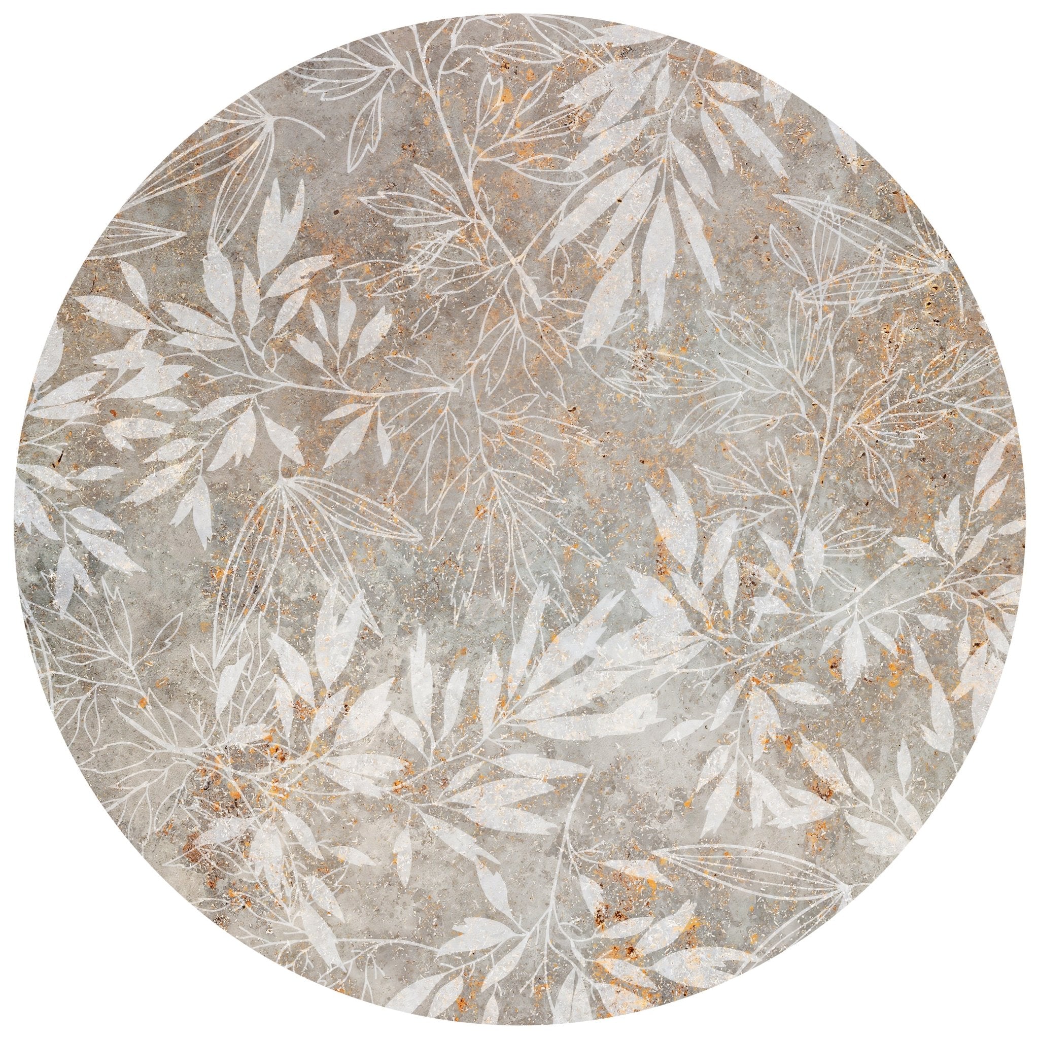 Runde Fototapete Vintage Blätter M0049 - Bild 11 Runde Fototapete Vintage Blätter M0049 - Bild 11