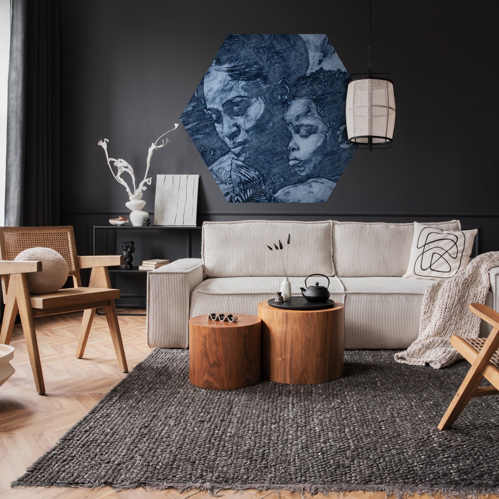 Hexagon-Fototapete Mutter und Kind M0055 - Bild 2 Hexagon-Fototapete Mutter und Kind M0055 - Bild 2