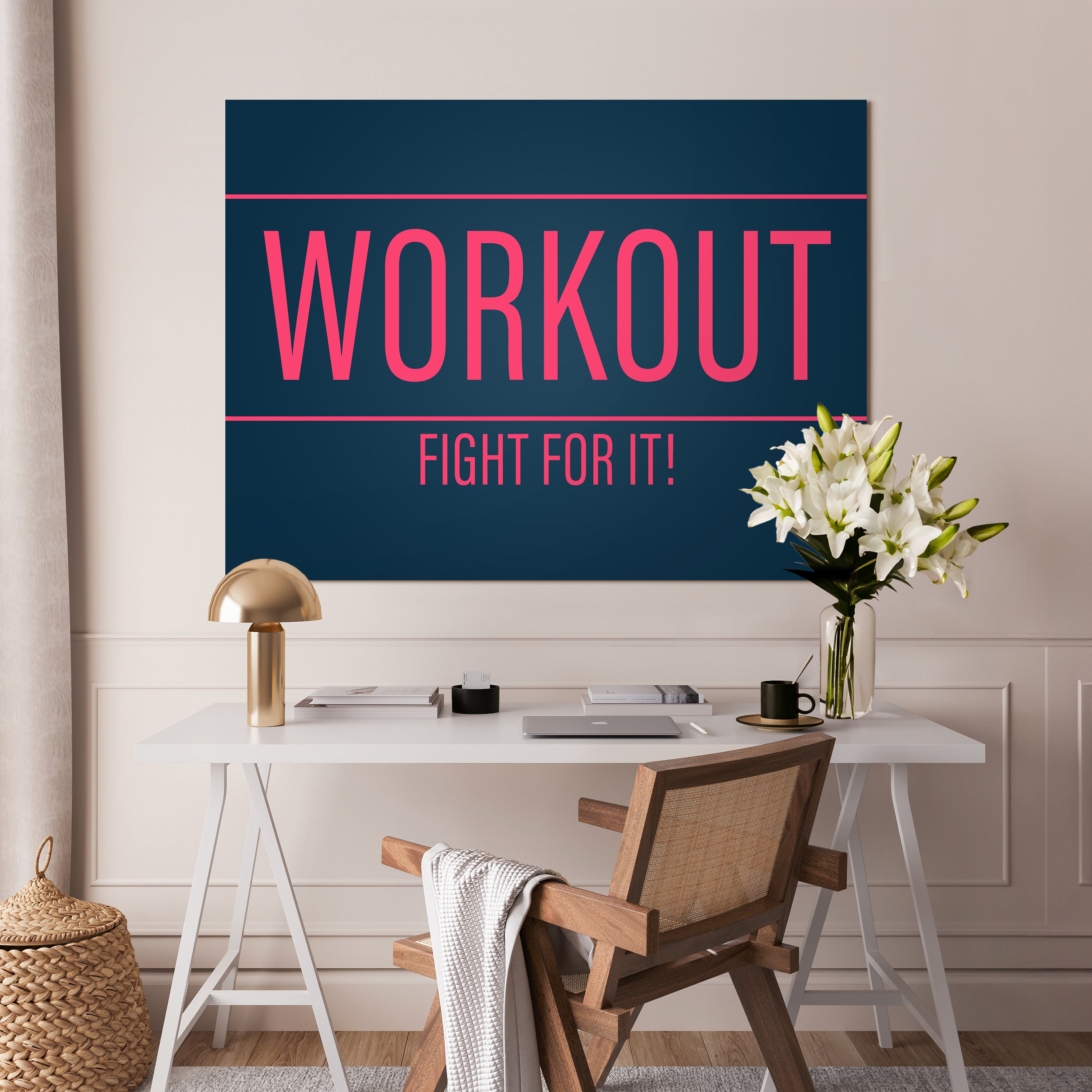 Leinwandbild Motivation, Querformat, Fight for it M0057 kaufen - Bild 2 Leinwandbild Motivation, Querformat, Fight for it M0057 kaufen - Bild 2