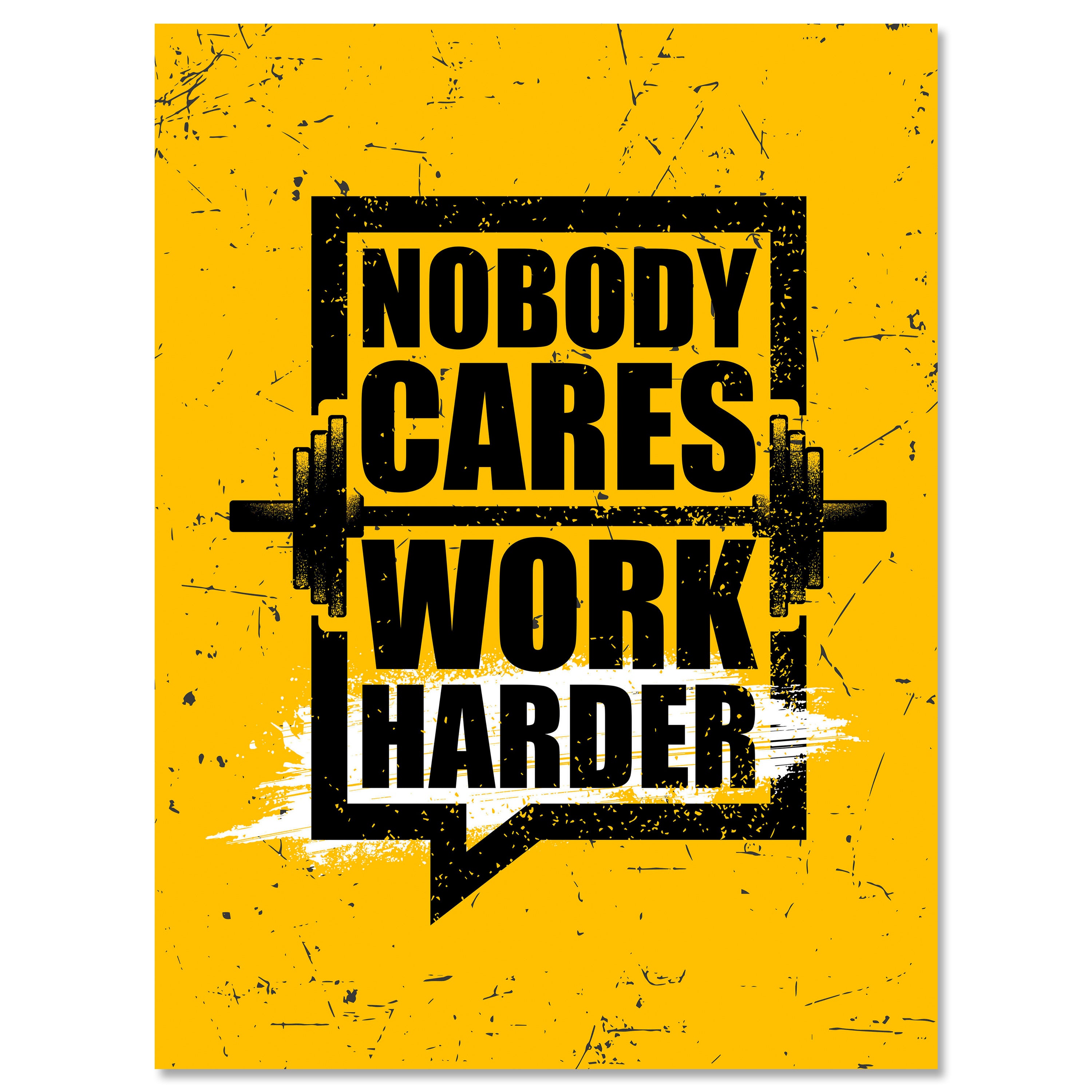 Leinwandbild Motivation, Hochformat, work harder M0060 kaufen - Bild 1 Leinwandbild Motivation, Hochformat, work harder M0060 kaufen - Bild 1