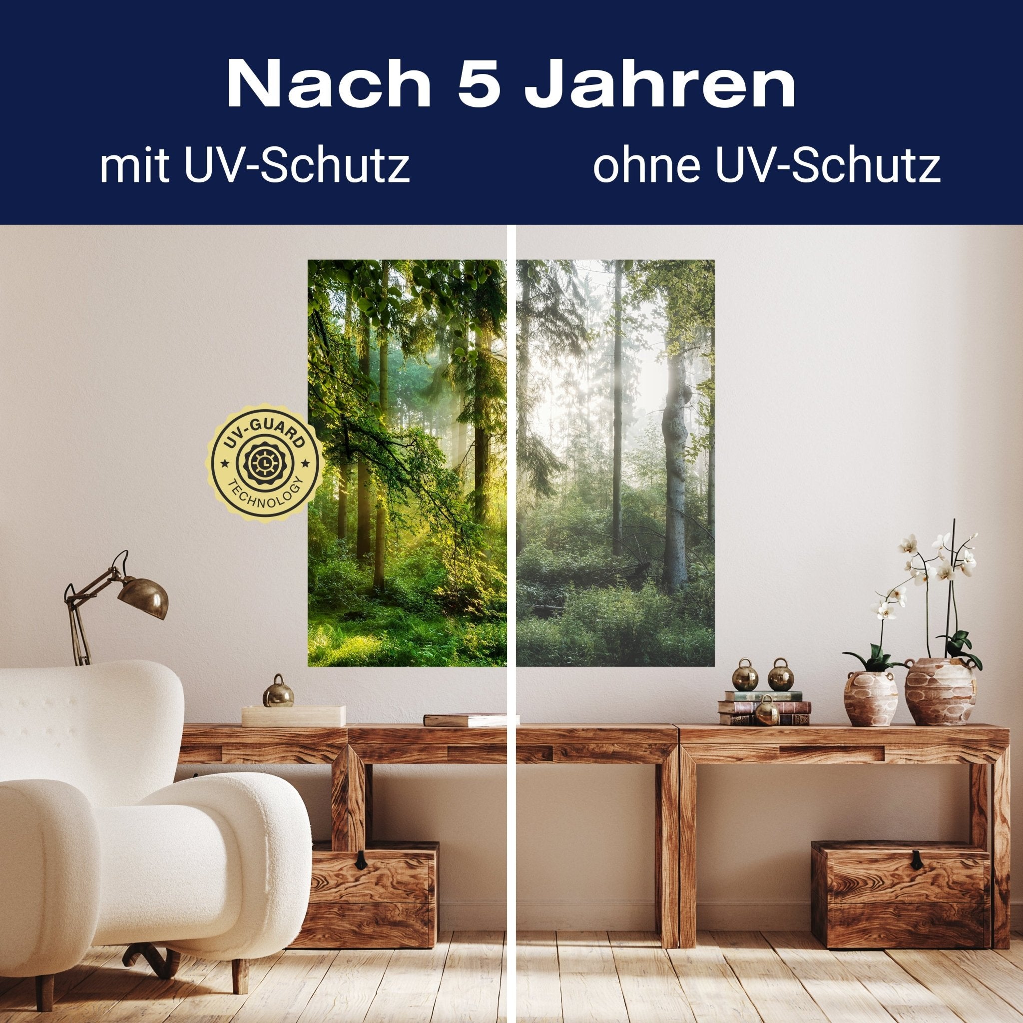 Quadratische Fototapete Wald Wiese Bäume M0060 - Bild 9 Quadratische Fototapete Wald Wiese Bäume M0060 - Bild 9