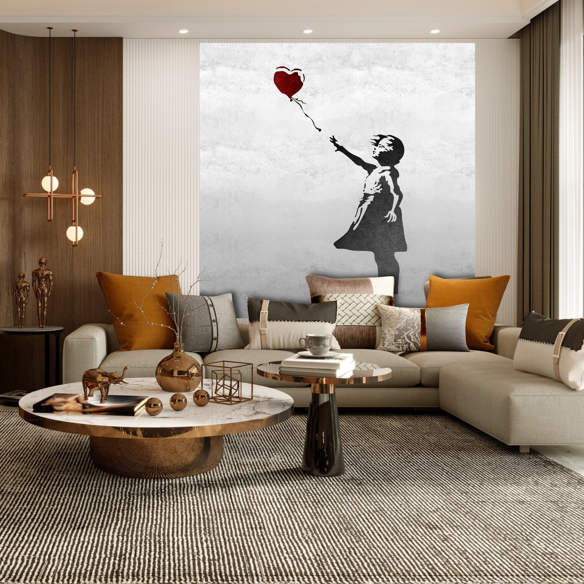 Quadratische Fototapete Banksy Street Art M0065 - Bild 3 Quadratische Fototapete Banksy Street Art M0065 - Bild 3