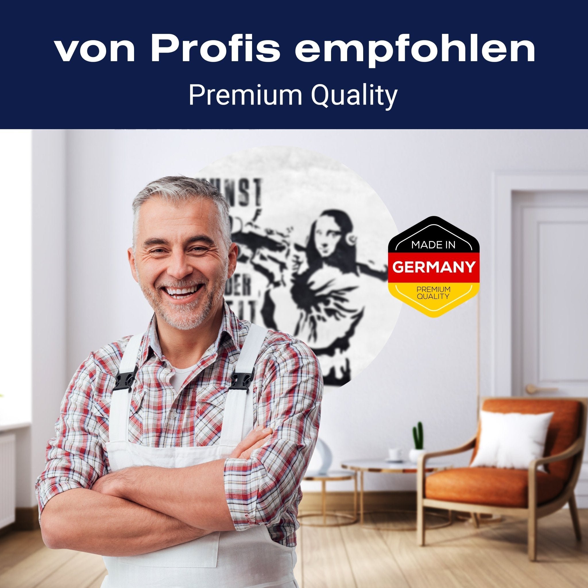 Runde Fototapete Banksy Street Art M0067 - Bild 5 Runde Fototapete Banksy Street Art M0067 - Bild 5