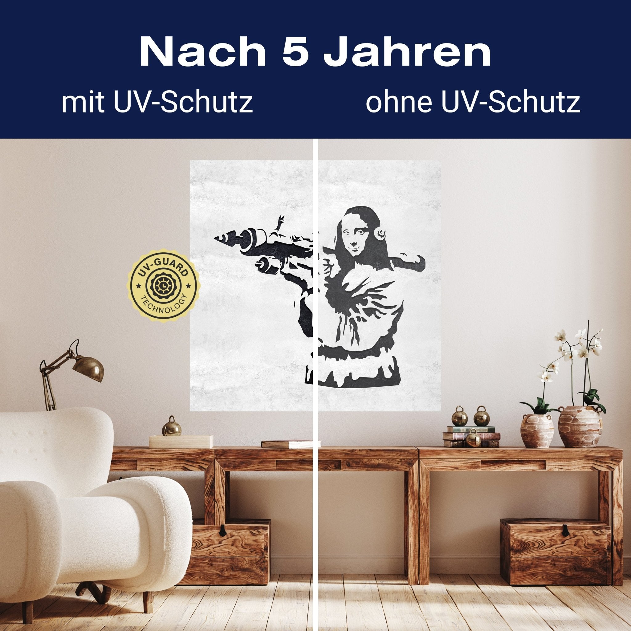 Quadratische Fototapete Banksy Street Art M0069 - Bild 9 Quadratische Fototapete Banksy Street Art M0069 - Bild 9
