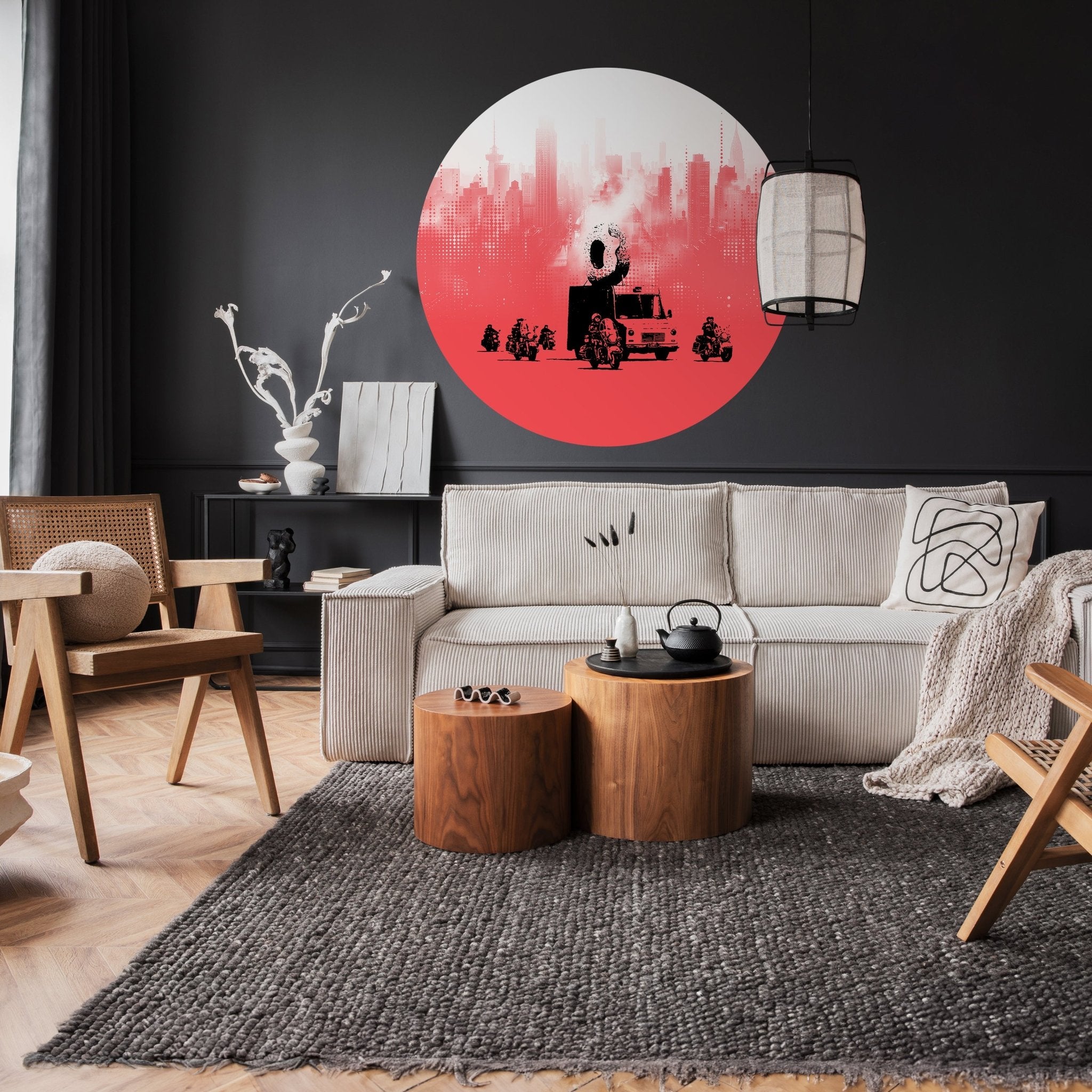 Runde Fototapete Banksy Street Art M0071 - Bild 2 Runde Fototapete Banksy Street Art M0071 - Bild 2