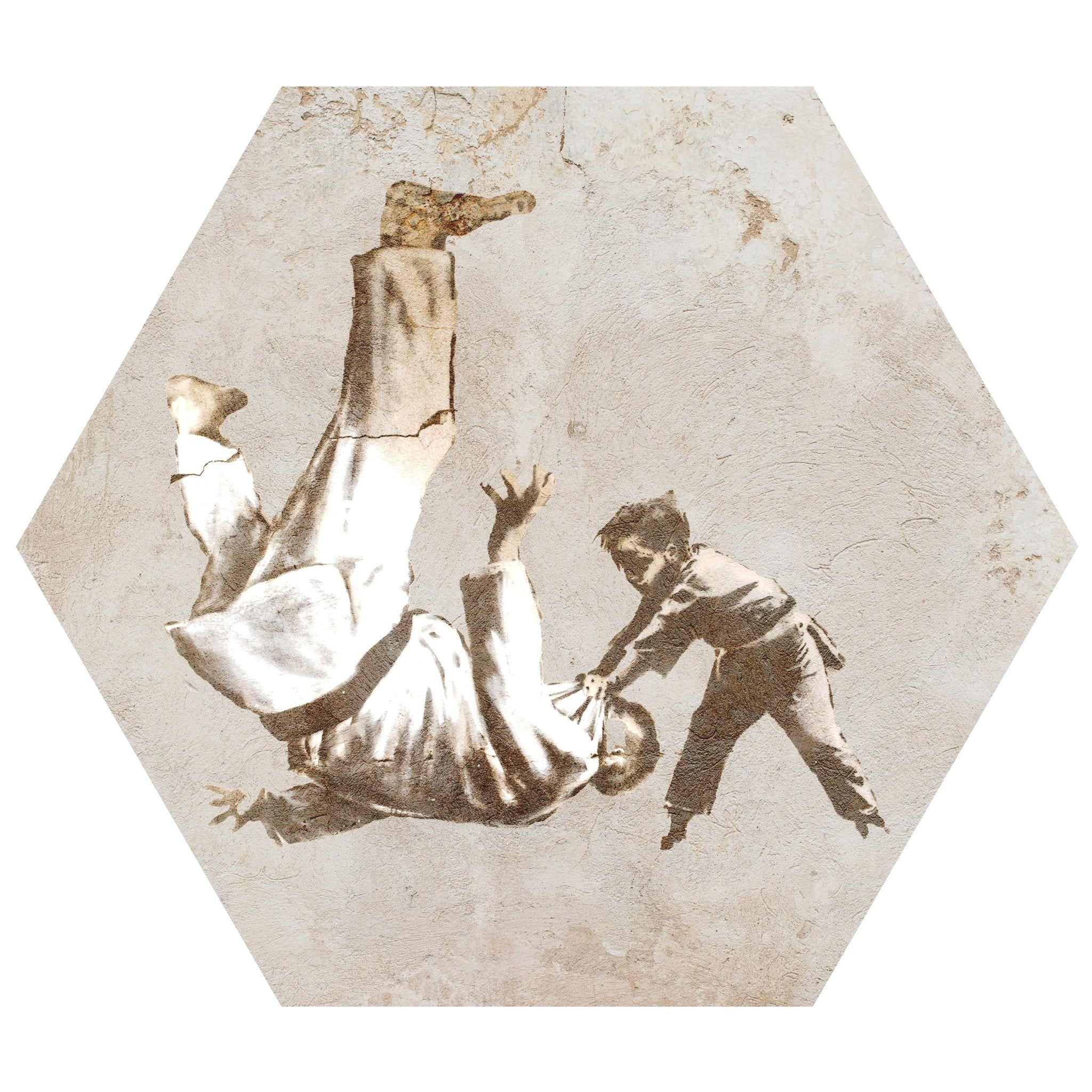 Hexagon-Fototapete Banksy M0072 - Bild 11 Hexagon-Fototapete Banksy M0072 - Bild 11