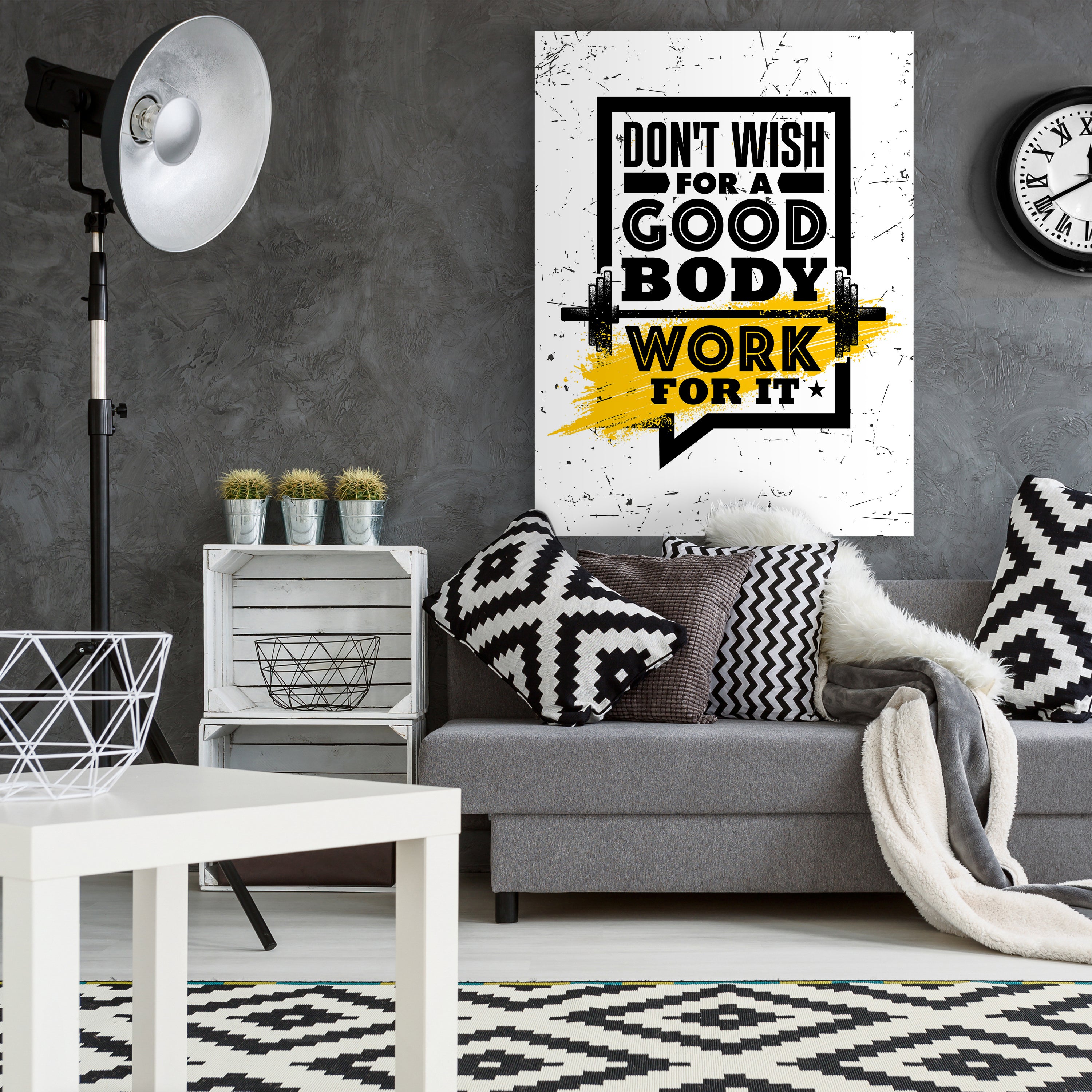 Leinwandbild Motivation, Hochformat, Good Body M0074 kaufen - Bild 2 Leinwandbild Motivation, Hochformat, Good Body M0074 kaufen - Bild 2