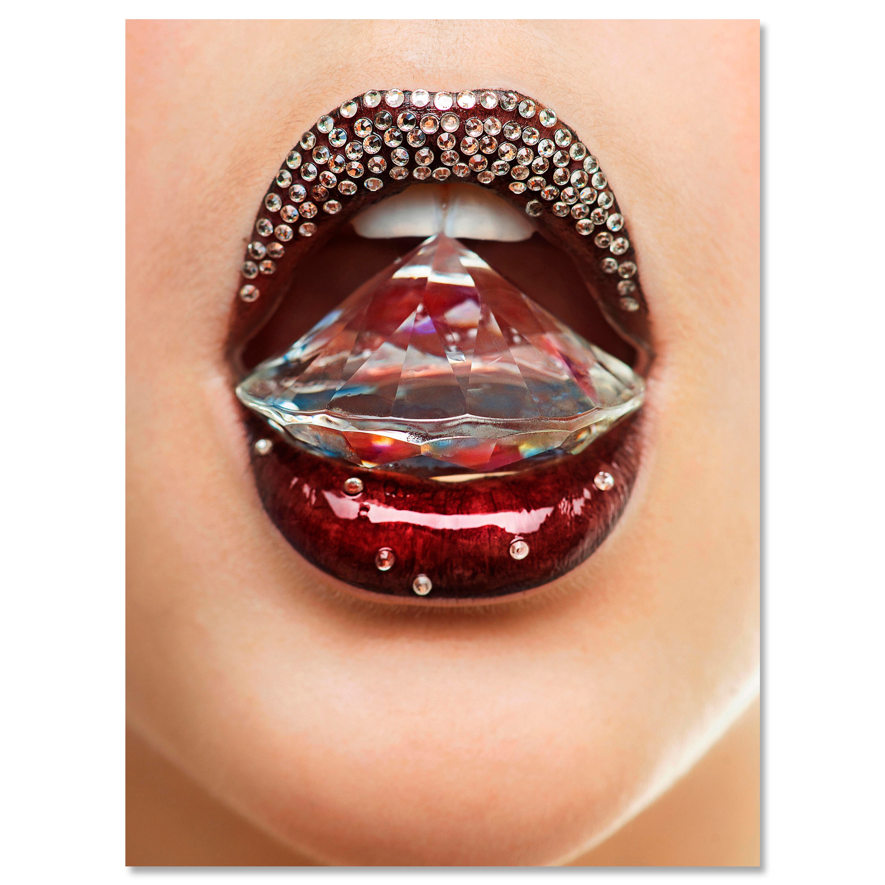 Leinwandbild Frauen Lippen M0079 kaufen - Bild 1 Leinwandbild Frauen Lippen M0079 kaufen - Bild 1
