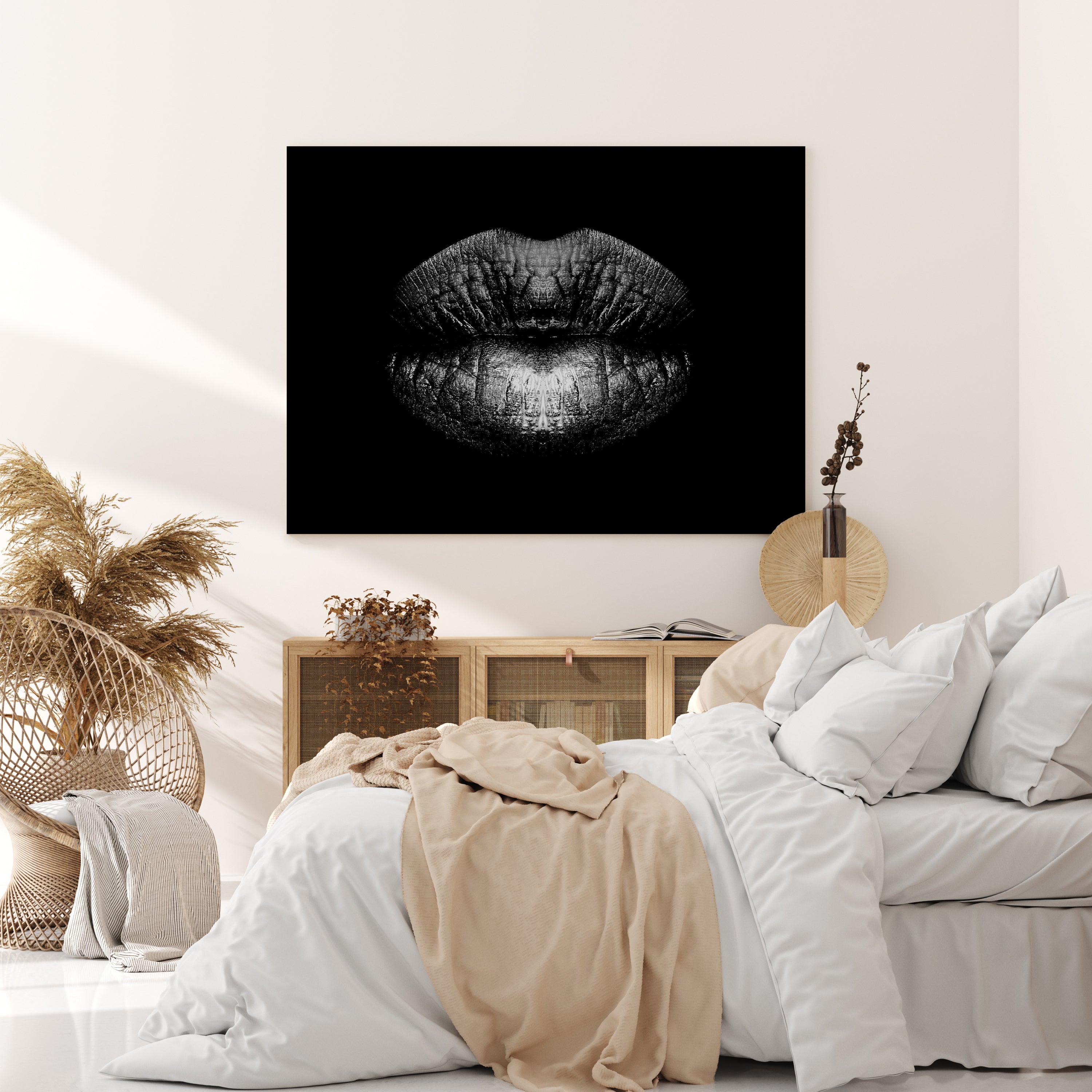 Leinwandbild Frauen Lippen M0085 kaufen - Bild 2 Leinwandbild Frauen Lippen M0085 kaufen - Bild 2