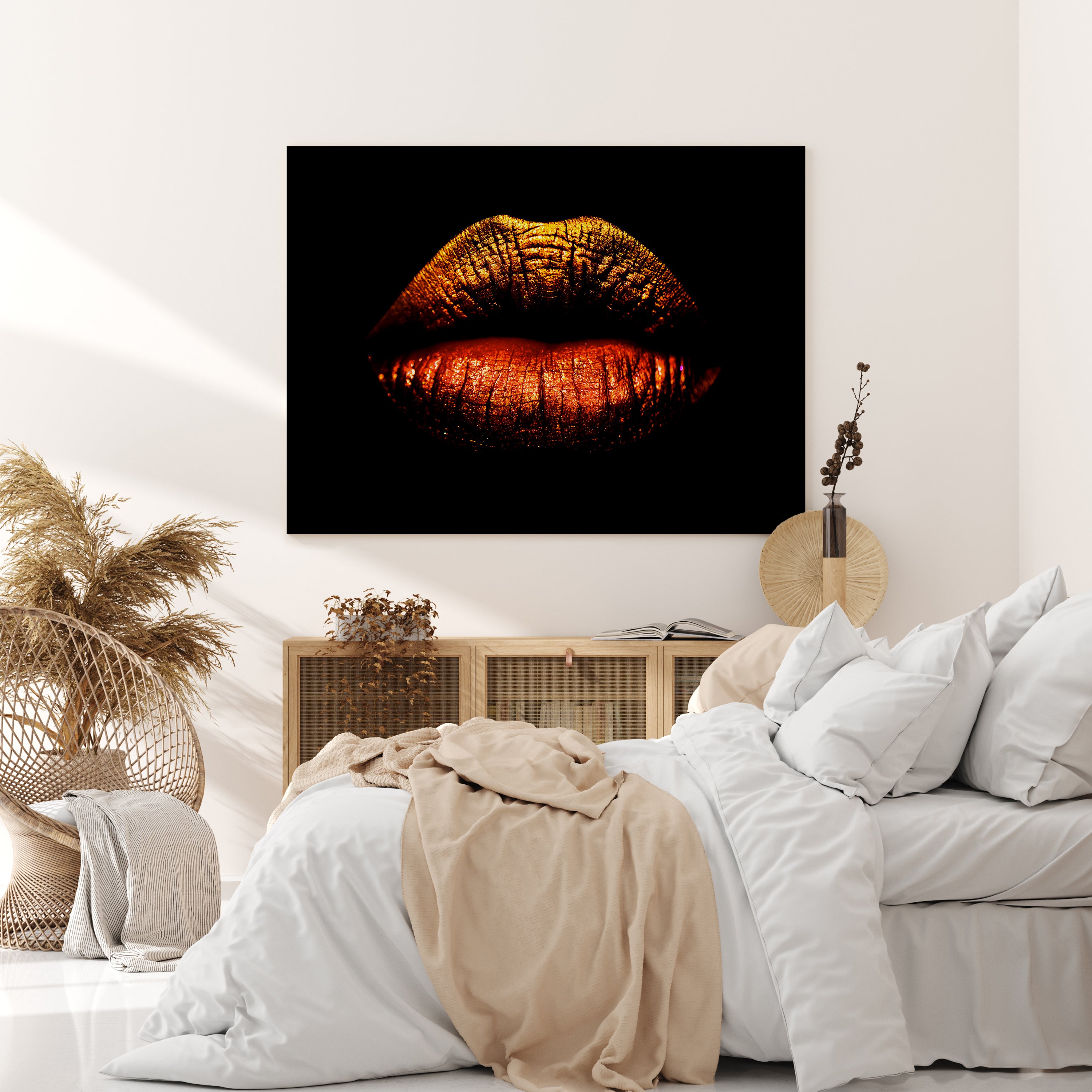 Leinwandbild Frauen Lippen M0087 kaufen - Bild 2 Leinwandbild Frauen Lippen M0087 kaufen - Bild 2