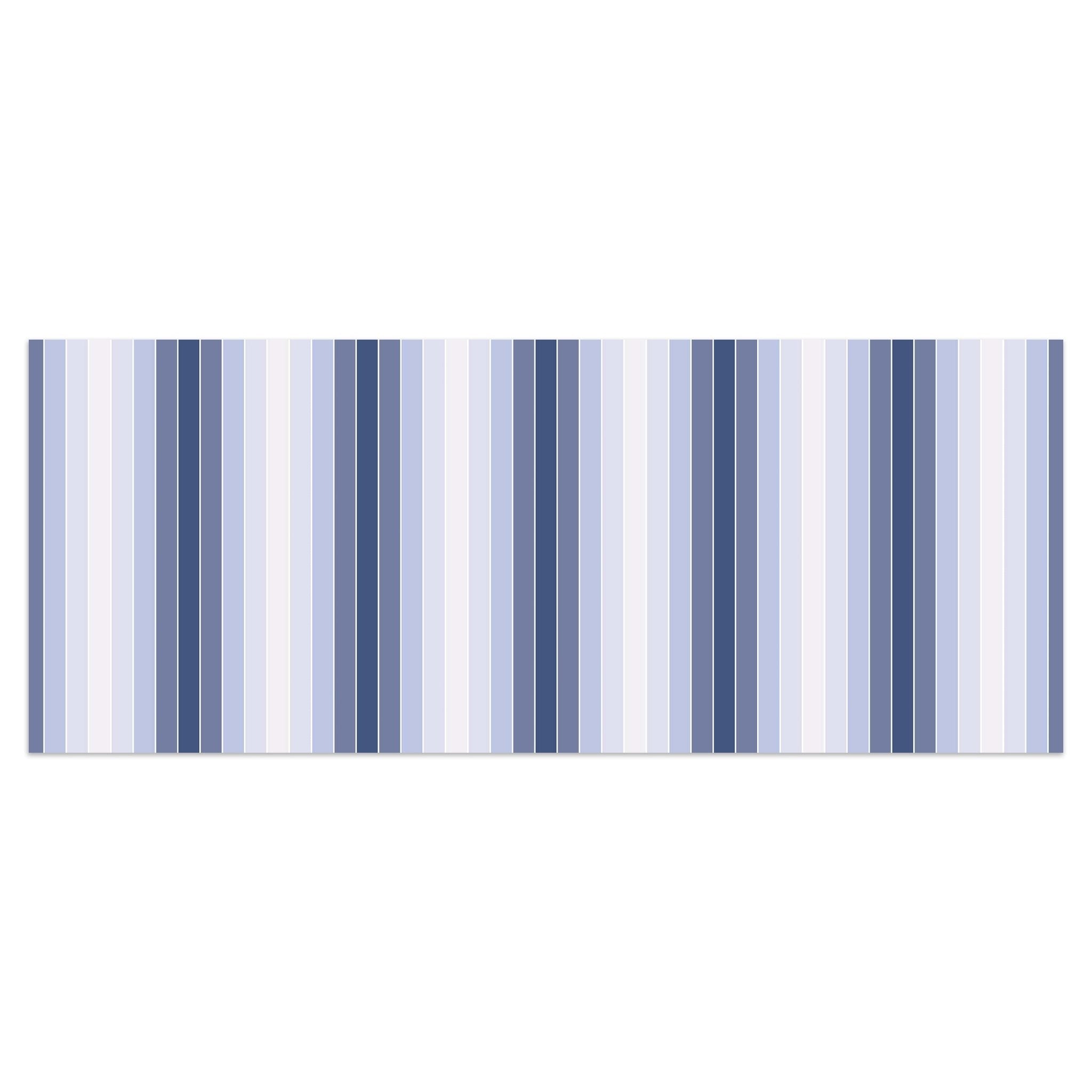 Leinwandbild Mattes Blau Muster M0088 kaufen - Bild 1