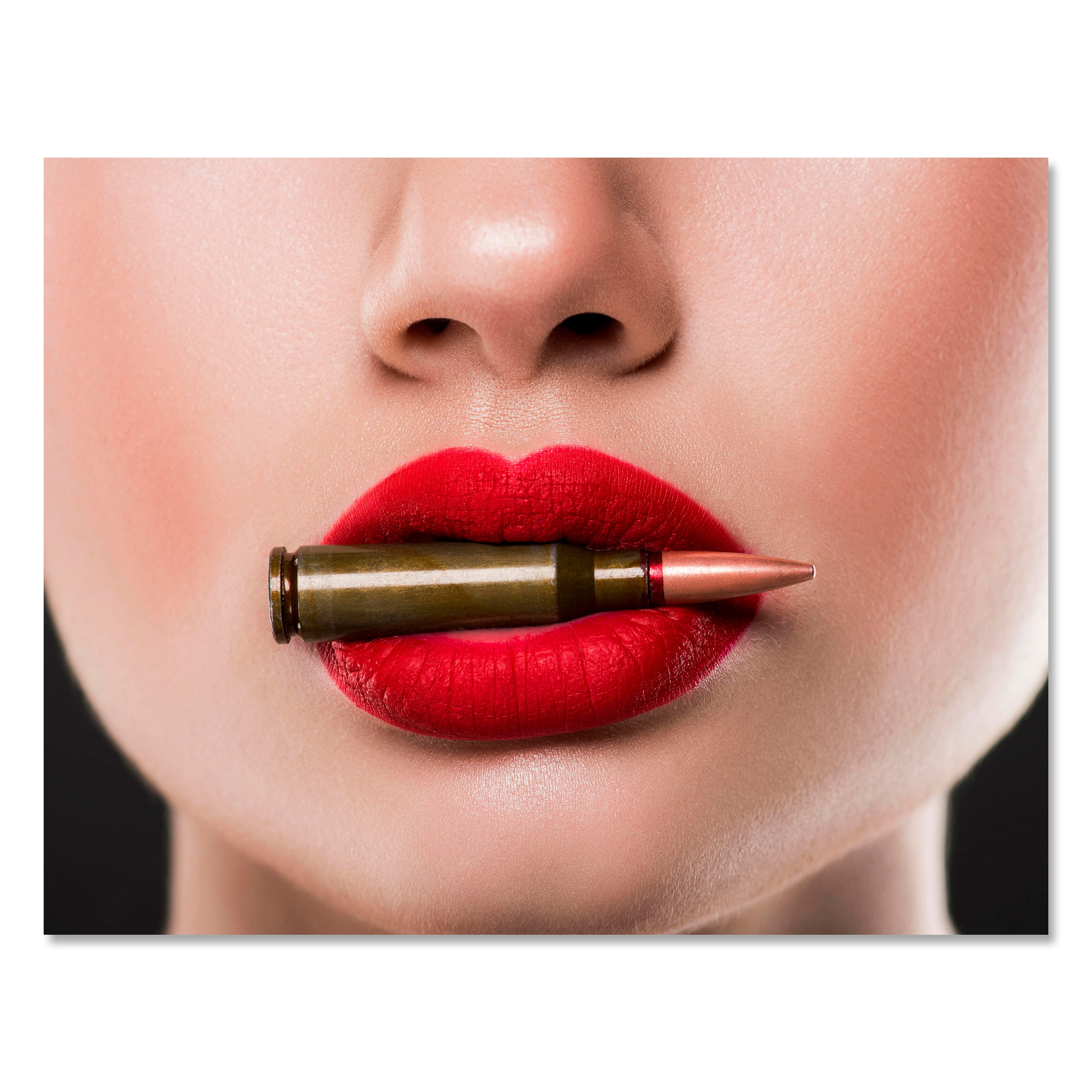 Leinwandbild Frauen Lippen M0089 kaufen - Bild 1 Leinwandbild Frauen Lippen M0089 kaufen - Bild 1
