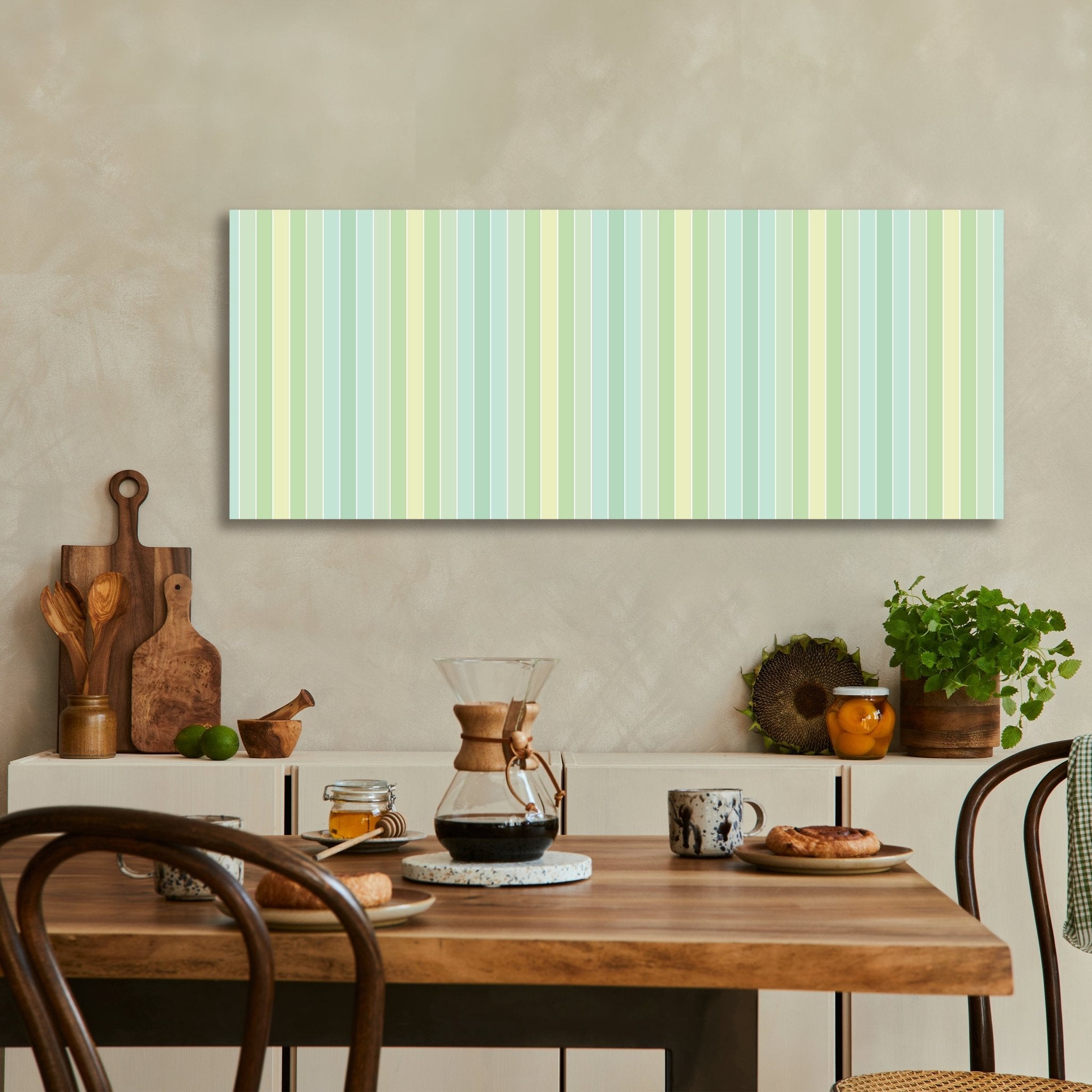 Leinwandbild Pastellmint Muster M0094 kaufen - Bild 3 Leinwandbild Pastellmint Muster M0094 kaufen - Bild 3