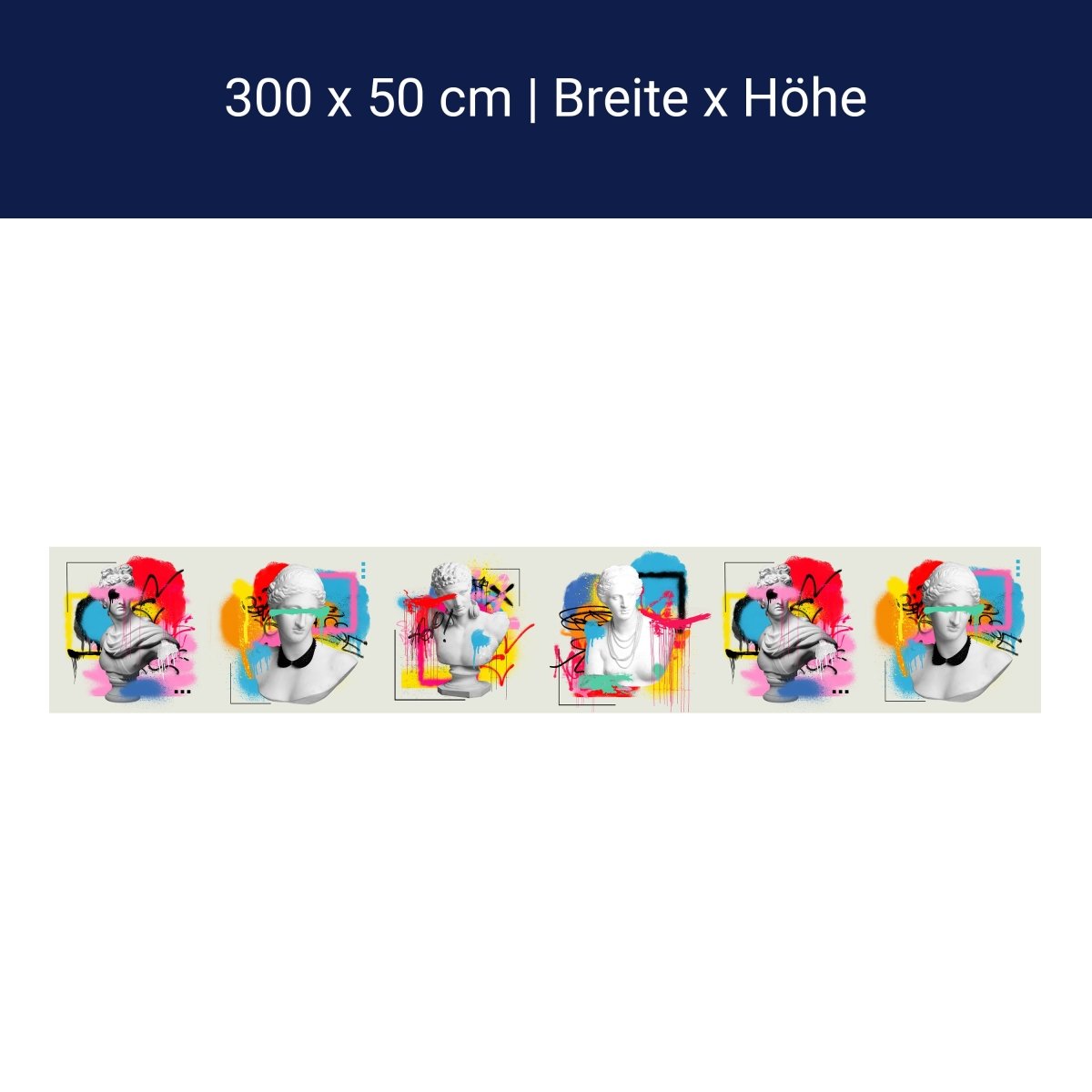 Panorama-Fototapete Abstrakte Plastiken M0105 Panorama-Fototapete Abstrakte Plastiken M0105
