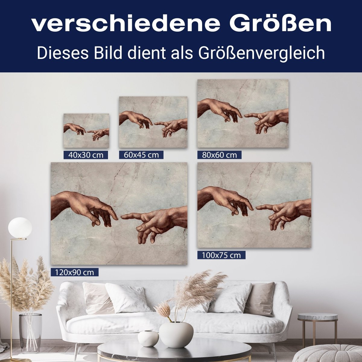 Leinwandbild Kunst & Gemälde, Querformat, DaVinci Hände M0109 kaufen - Bild 8 Leinwandbild Kunst & Gemälde, Querformat, DaVinci Hände M0109 kaufen - Bild 8