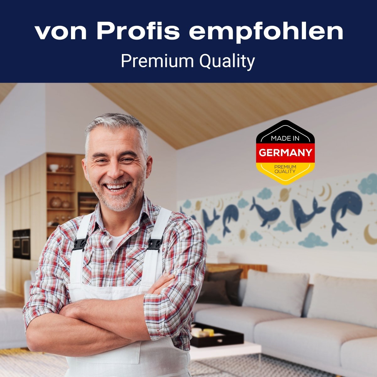 Panorama-Fototapete Wale am Himmel M0112 - Bild 5 Panorama-Fototapete Wale am Himmel M0112 - Bild 5