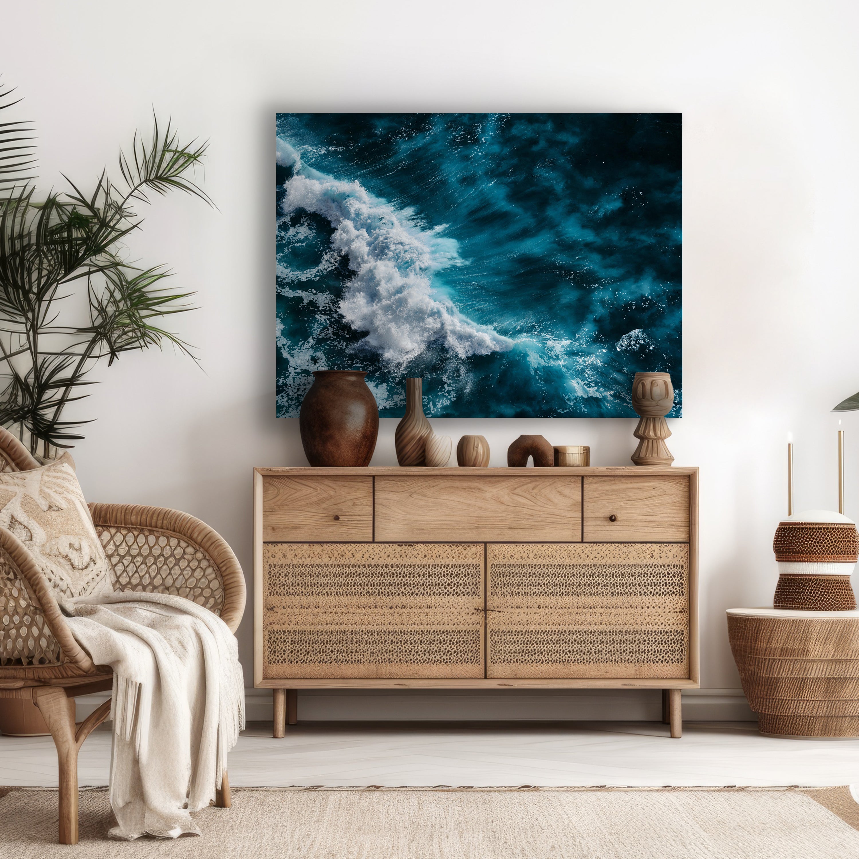 Leinwandbild Meer & Wasser, Querformat, Raues Meer 4 M0114 kaufen - Bild 2 Leinwandbild Meer & Wasser, Querformat, Raues Meer 4 M0114 kaufen - Bild 2