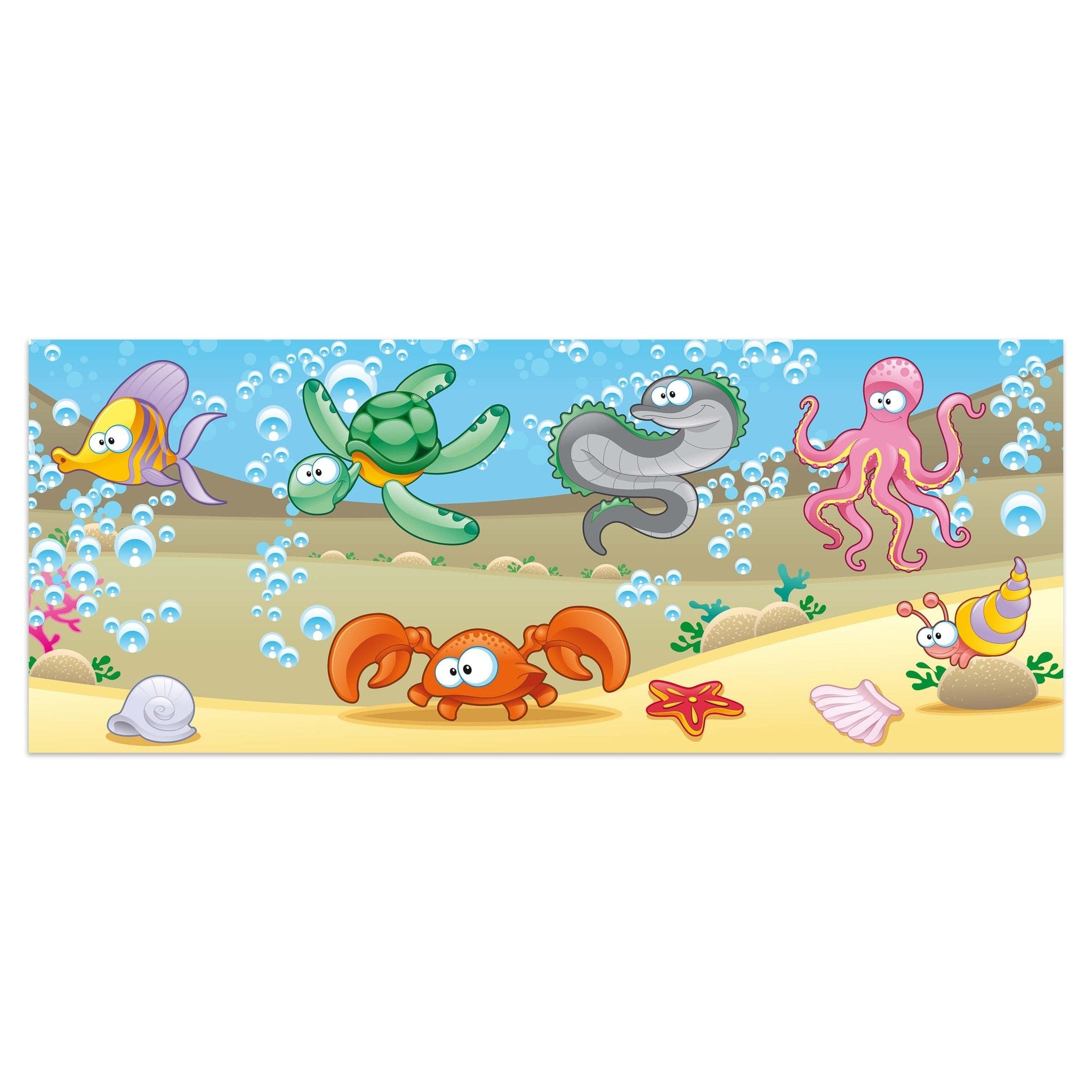 Leinwandbild Unterwassertiere Kinder M0176 kaufen - Bild 1 Leinwandbild Unterwassertiere Kinder M0176 kaufen - Bild 1
