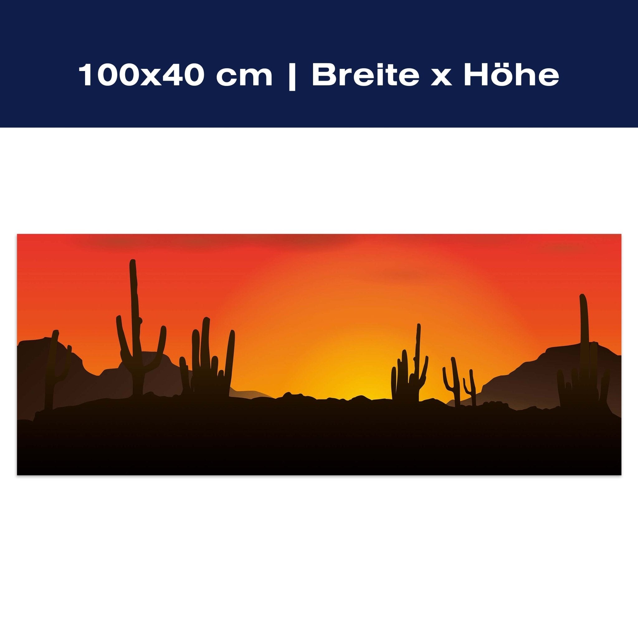 Leinwandbild Amerikanische Wüste Floral M0191 Leinwandbild Amerikanische Wüste Floral M0191