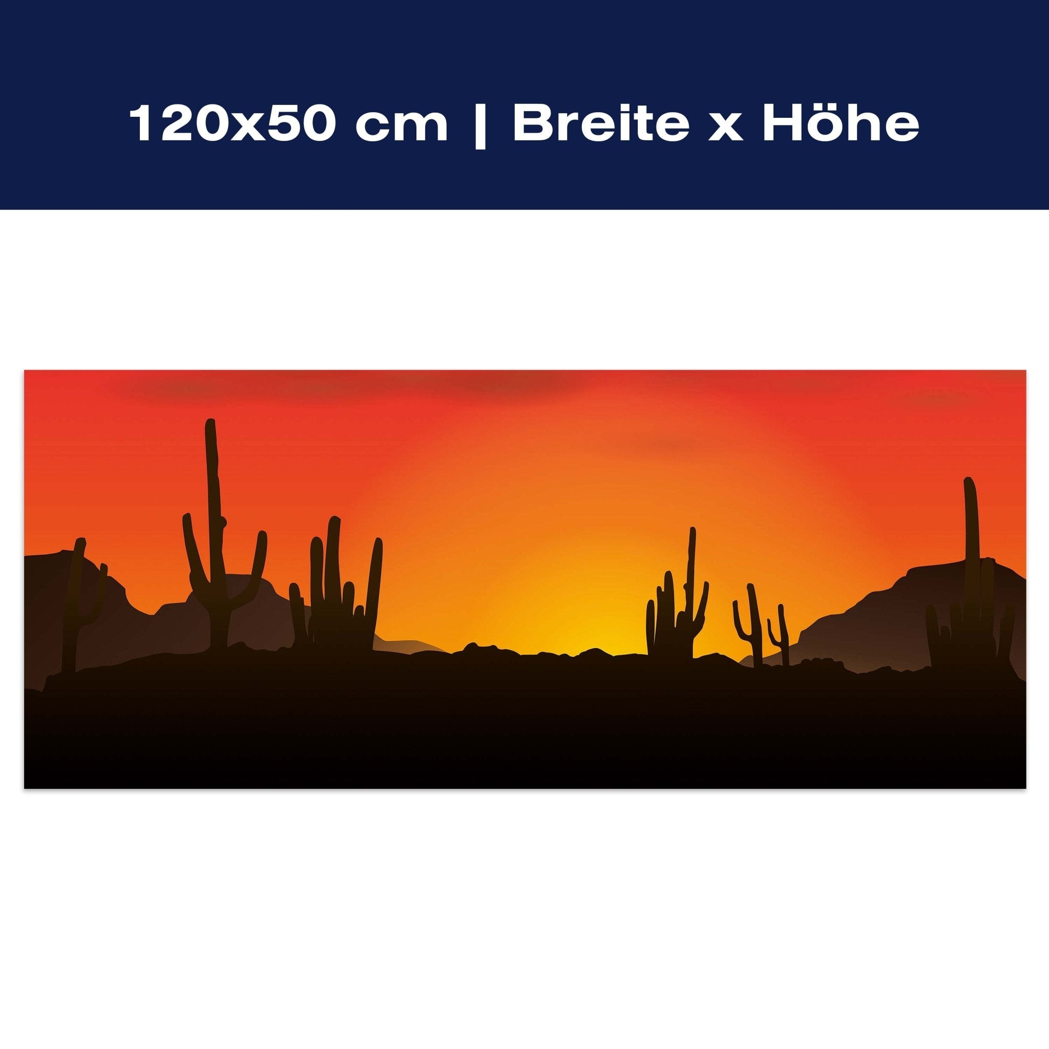 Leinwandbild Amerikanische Wüste Floral M0191 Leinwandbild Amerikanische Wüste Floral M0191