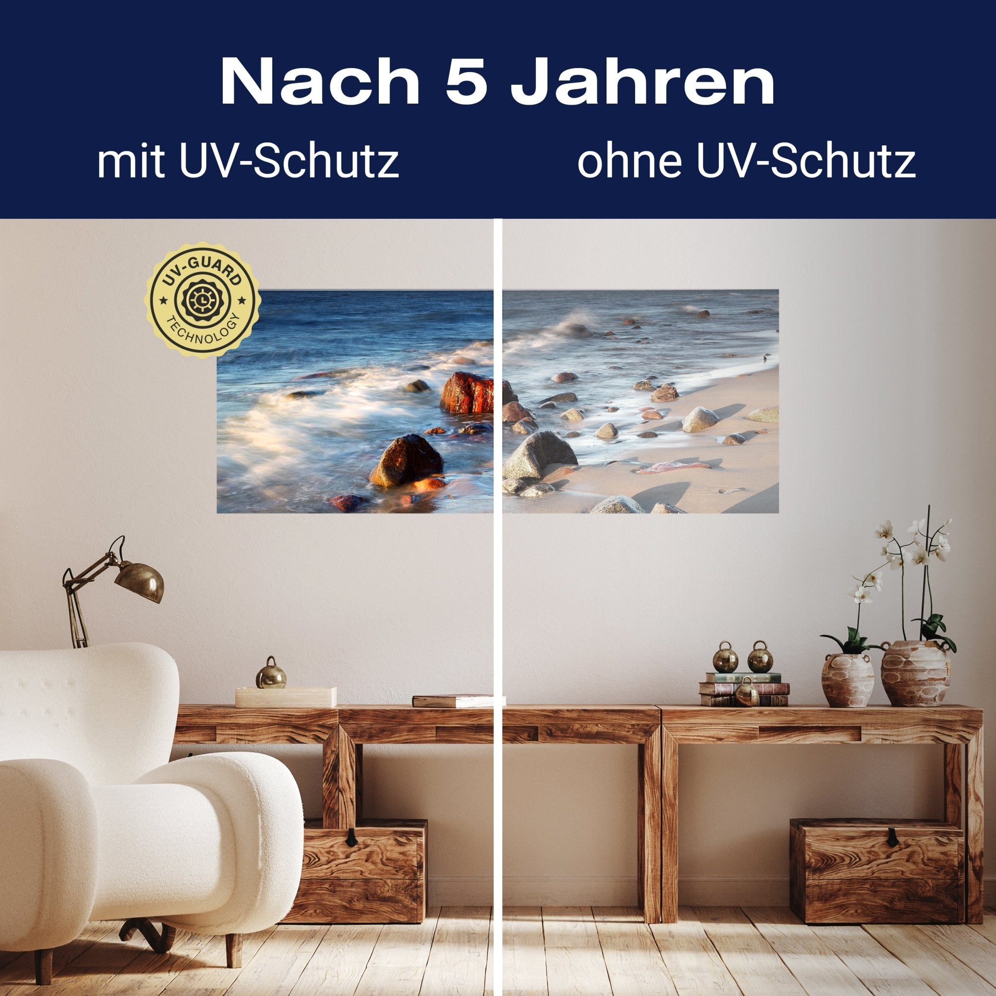 Leinwandbild Steinstrand Natur M0223 kaufen - Bild 9 Leinwandbild Steinstrand Natur M0223 kaufen - Bild 9