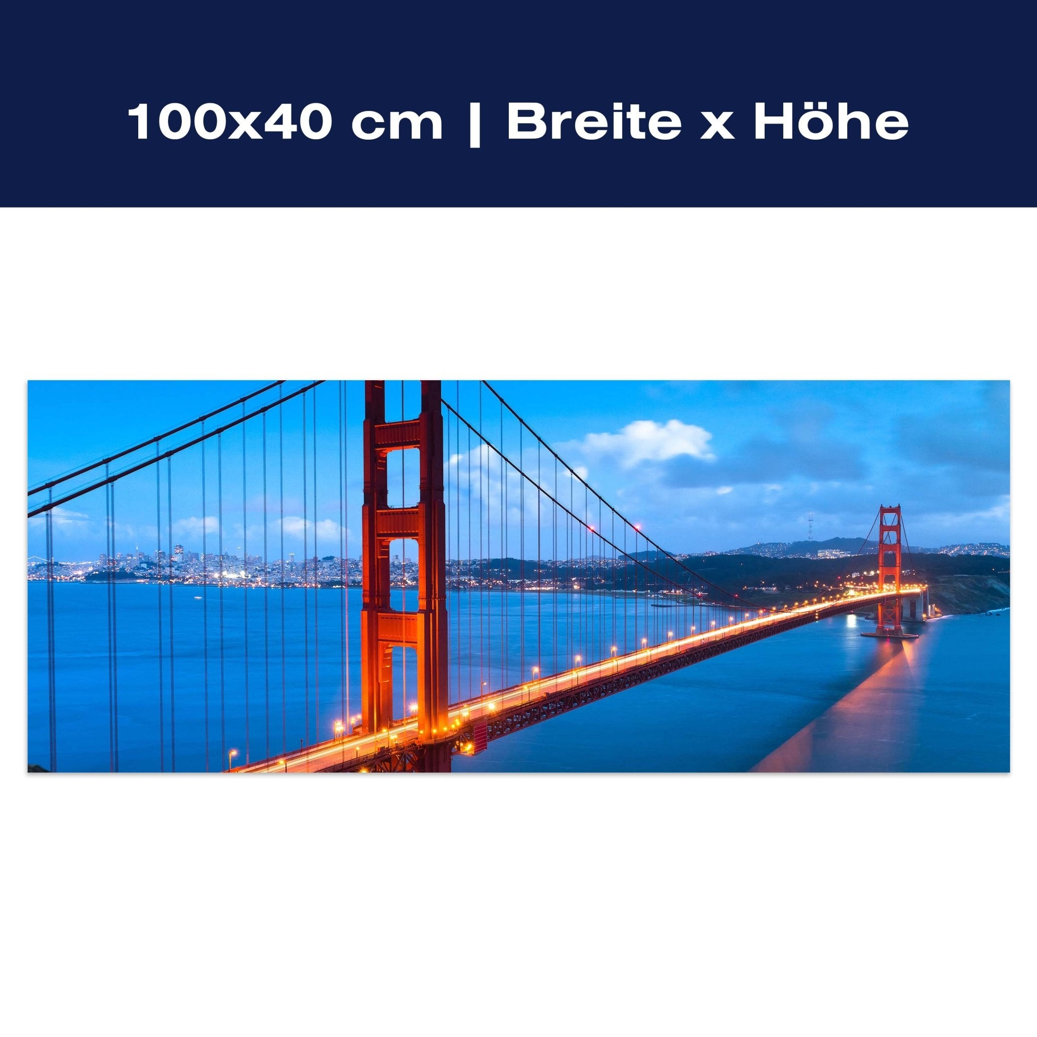Leinwandbild Golden Gate Bridge M0234