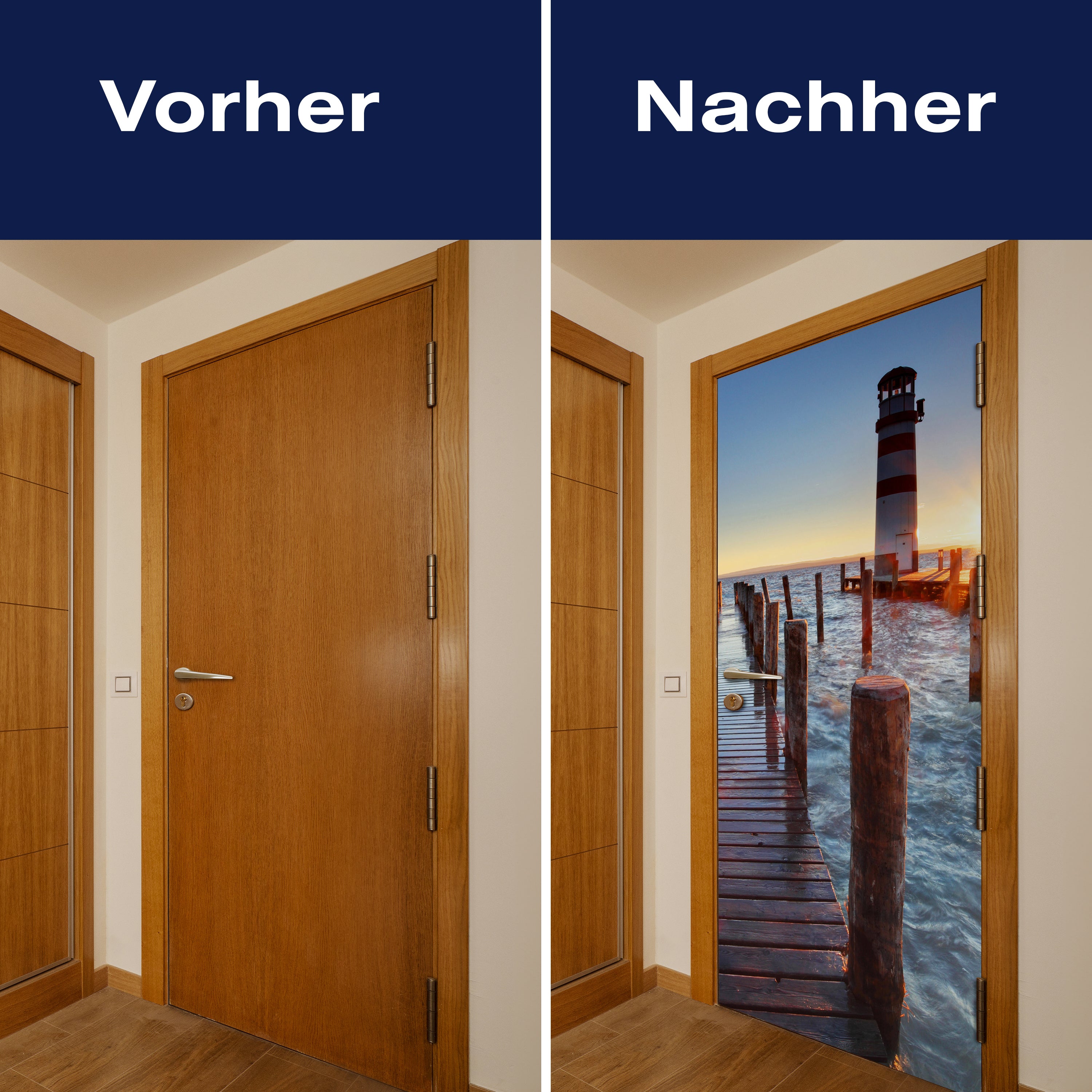 Türtapete Leuchtturm mit Pier M0238 - Bild 10 Türtapete Leuchtturm mit Pier M0238 - Bild 10