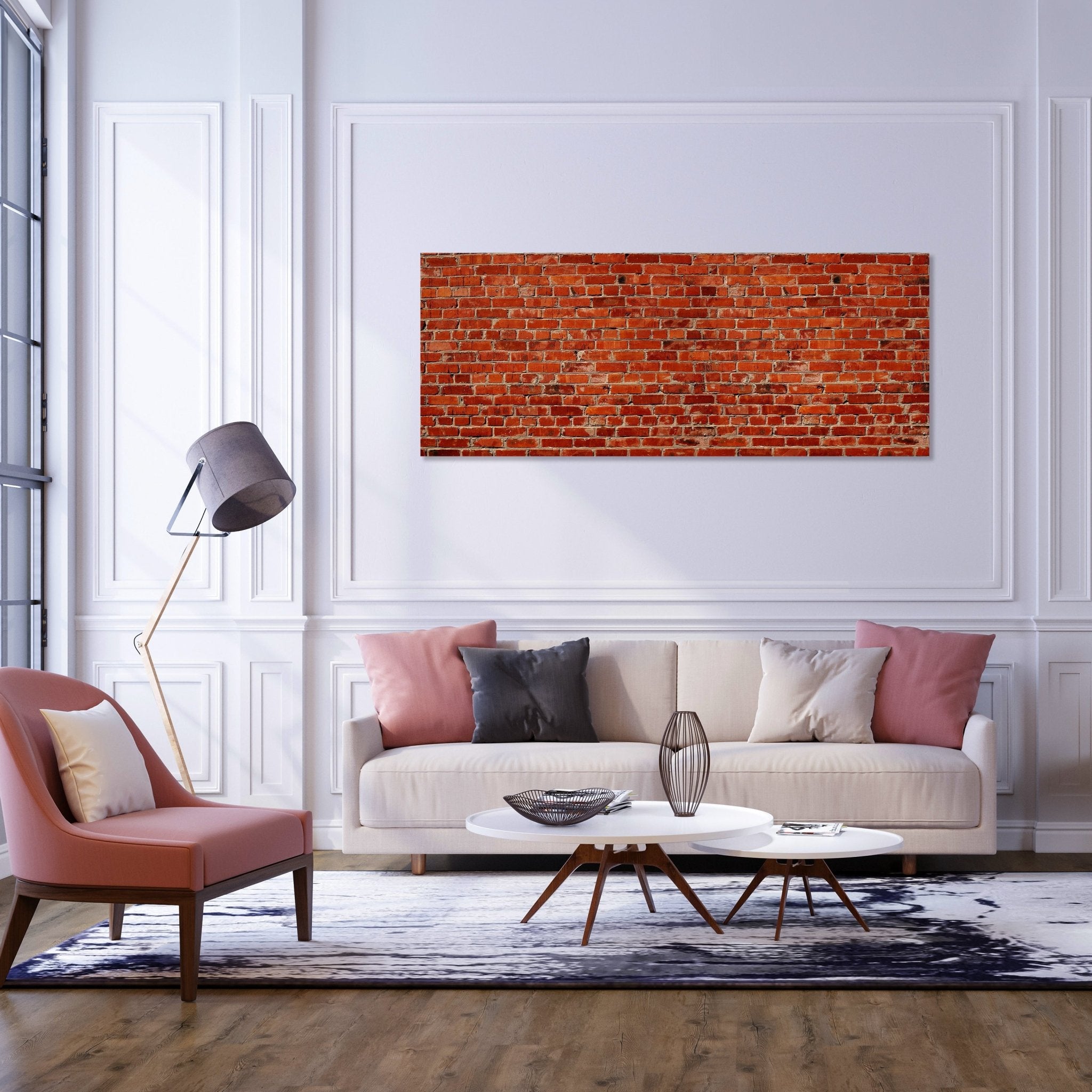 Leinwandbild Backstein rot Stadt M0240 kaufen - Bild 2 Leinwandbild Backstein rot Stadt M0240 kaufen - Bild 2