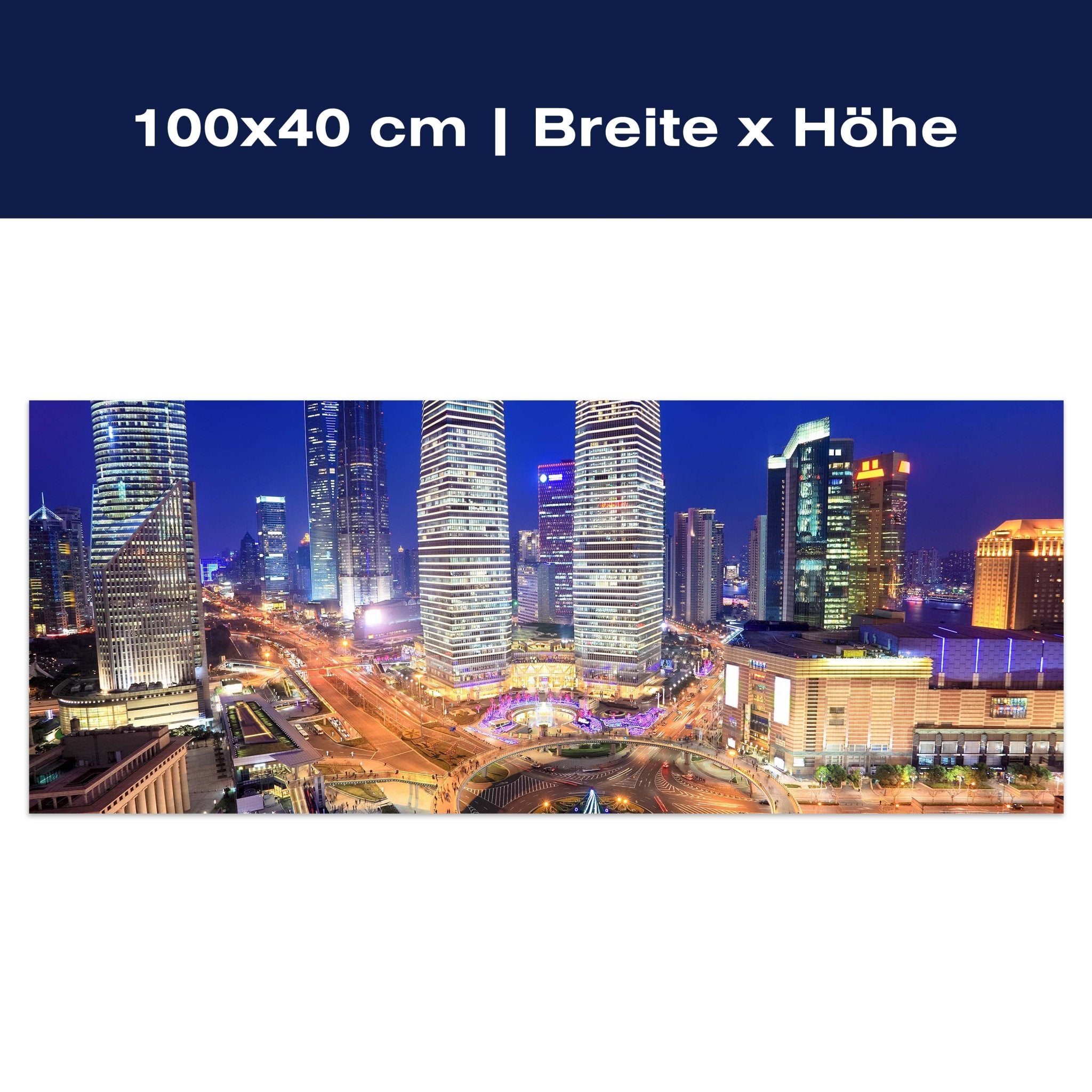 Leinwandbild Shanghai China M0269 Leinwandbild Shanghai China M0269