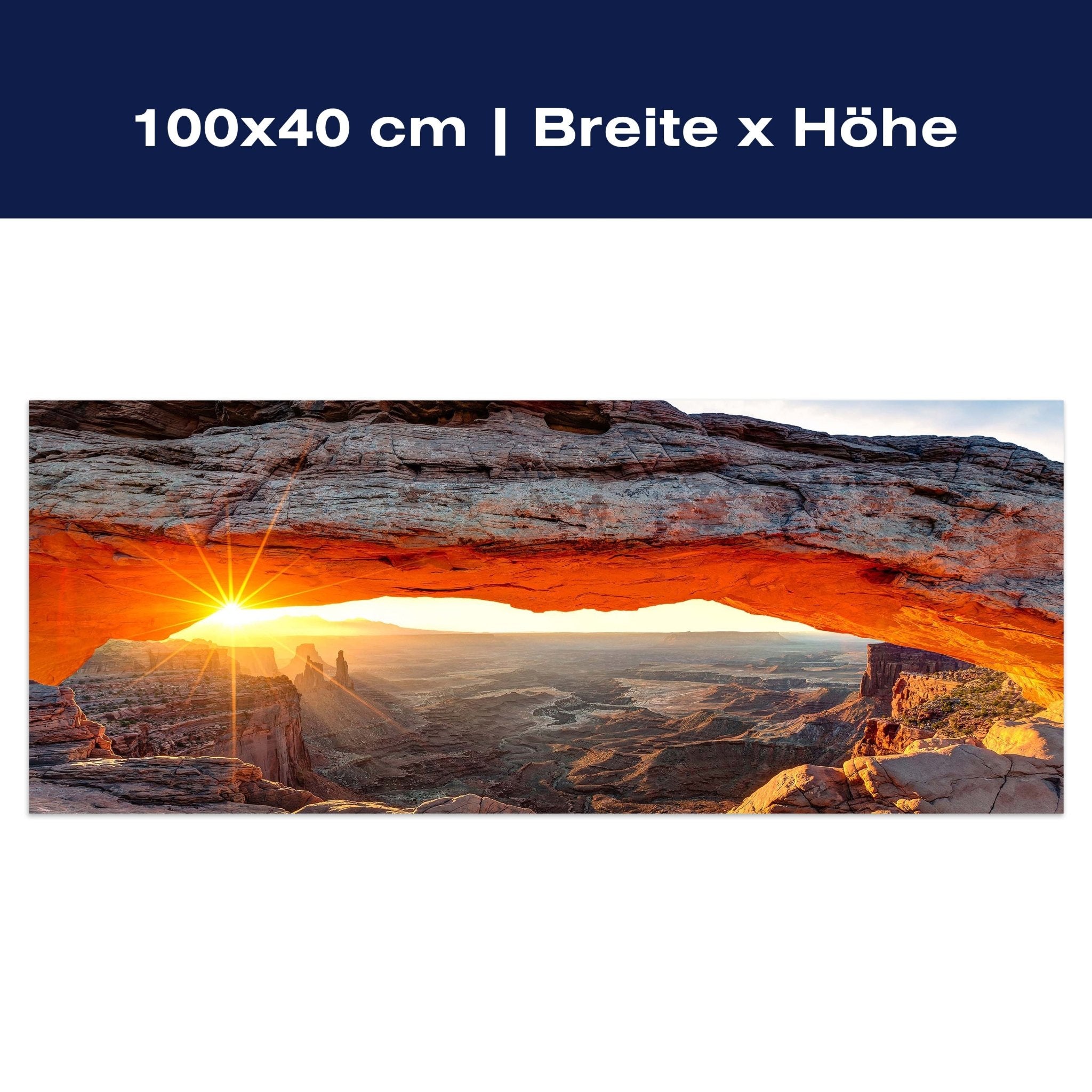 Leinwandbild Mesa Arch USA M0275 Leinwandbild Mesa Arch USA M0275