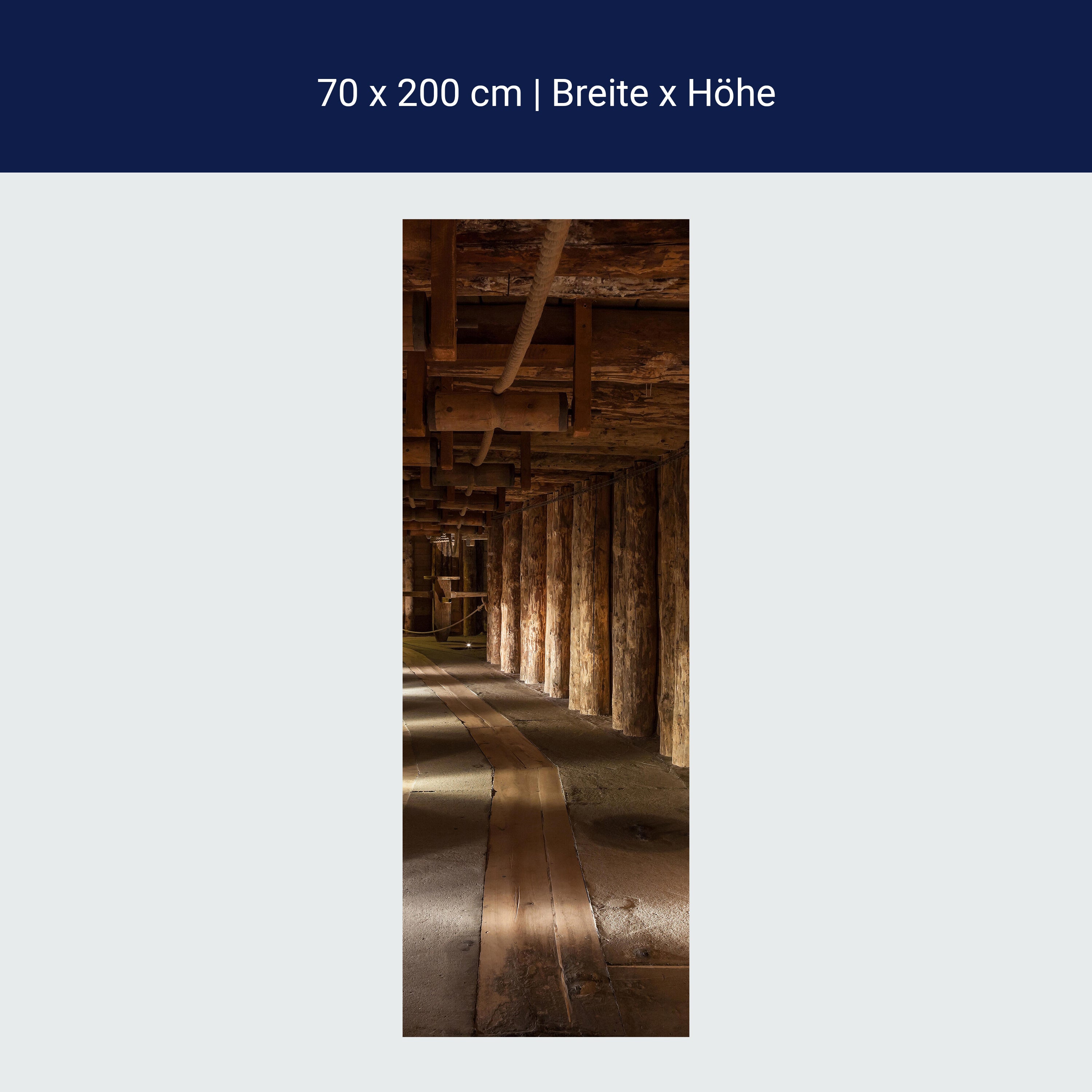 Türtapete Salzbergwerk Polen M0289 Türtapete Salzbergwerk Polen M0289