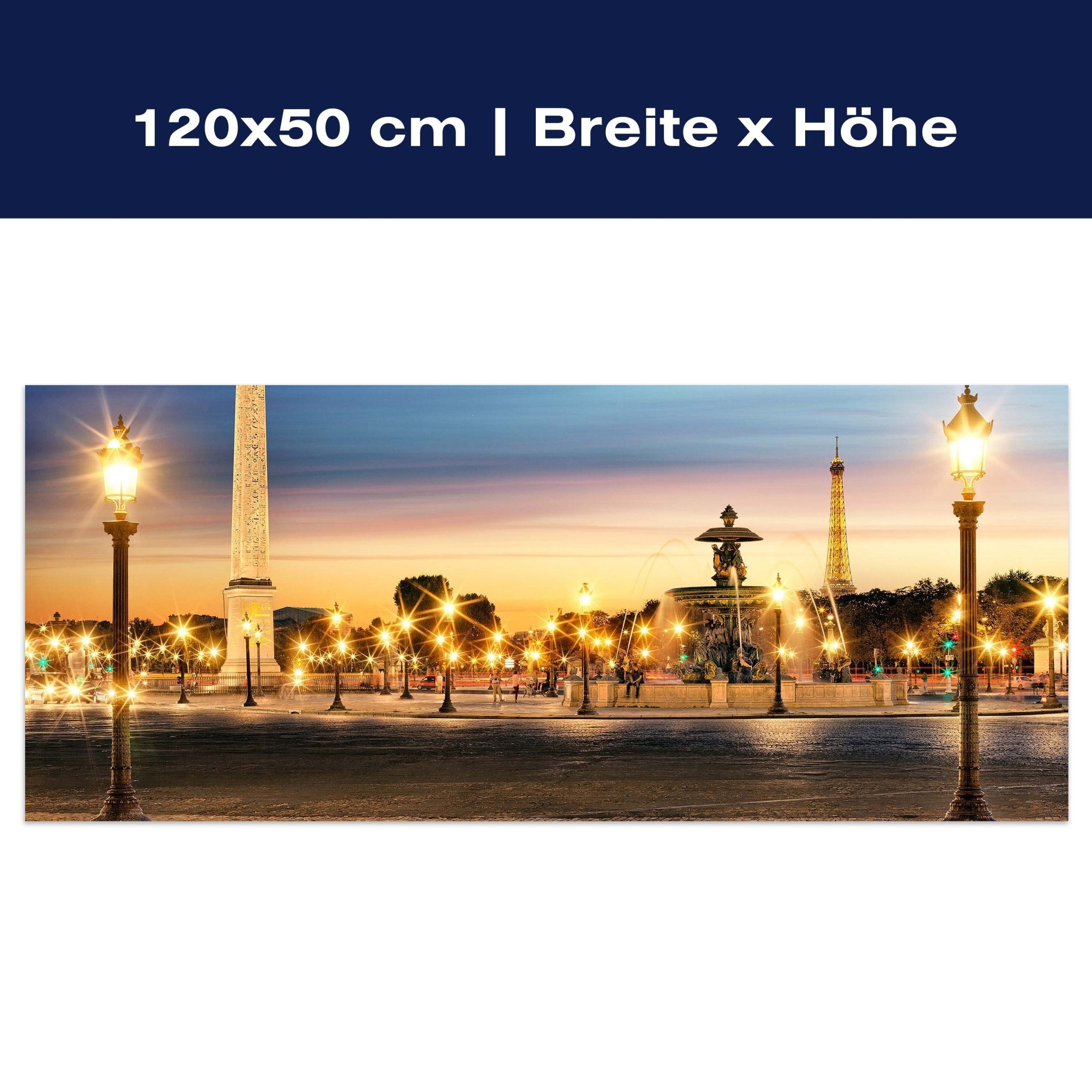Leinwandbild Place de la Concorde M0295 Leinwandbild Place de la Concorde M0295