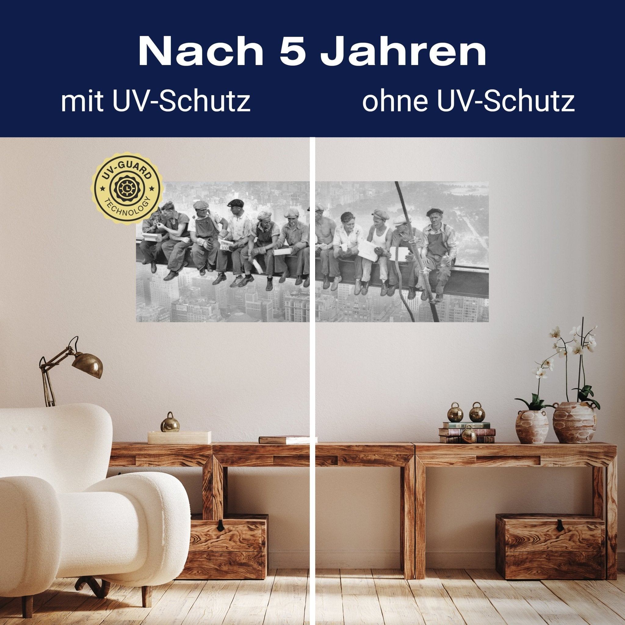 Leinwandbild New York Skylunch M0305 kaufen - Bild 9 Leinwandbild New York Skylunch M0305 kaufen - Bild 9