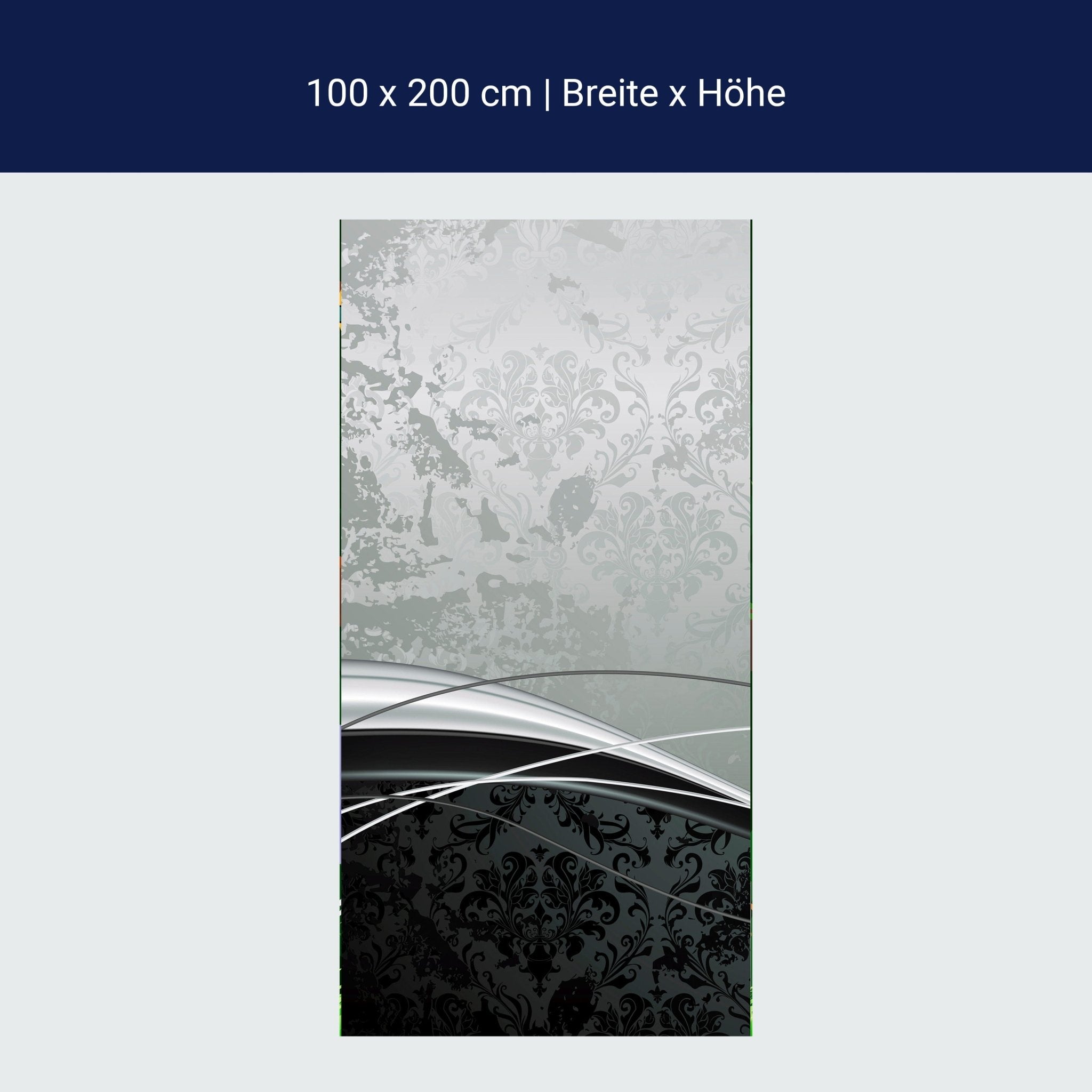 Türtapete Eleganter Schwung M0308 Türtapete Eleganter Schwung M0308